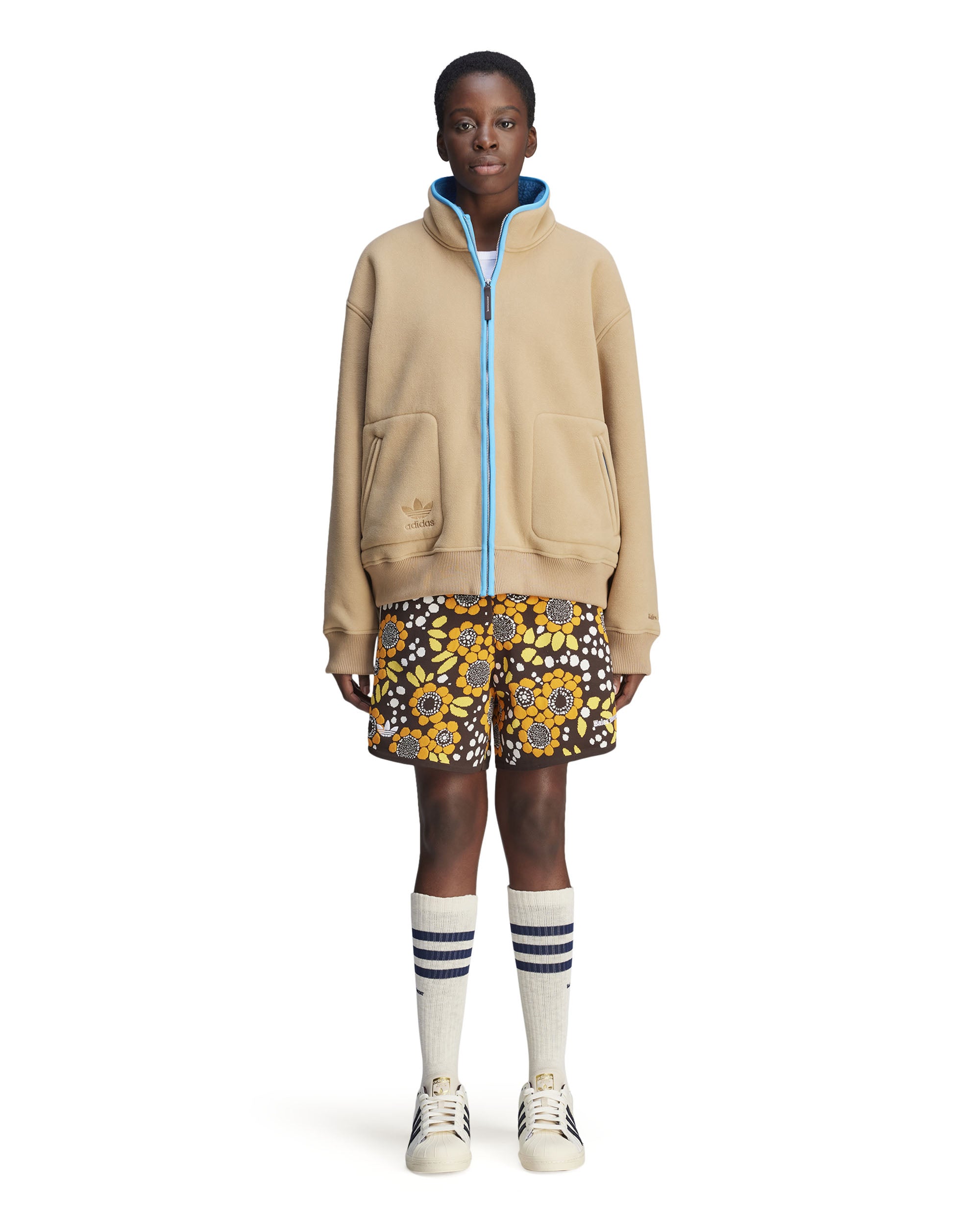 Wales Bonner Fleece Jacket - Cardboard