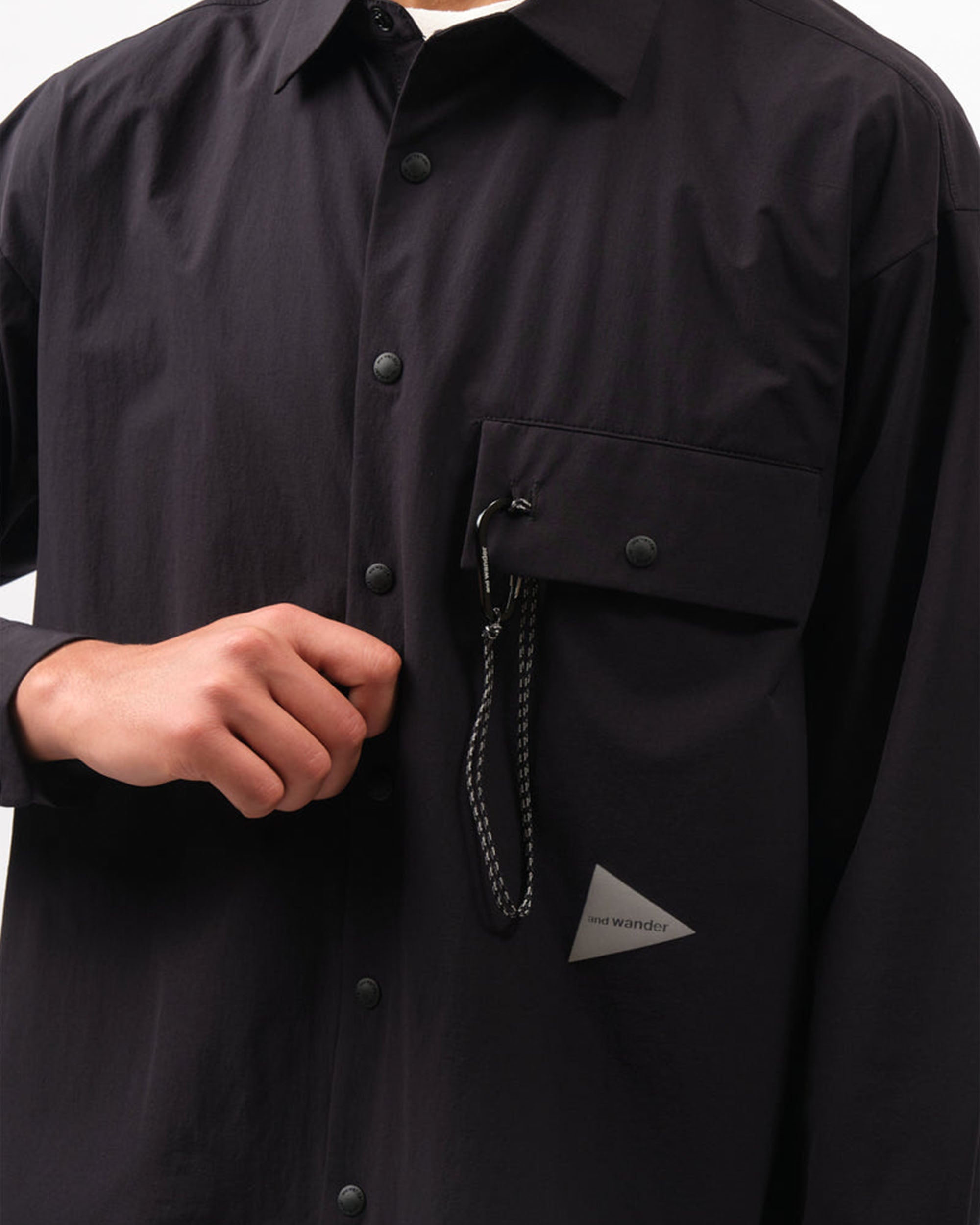 Light Weight Cloth Shirt - Black