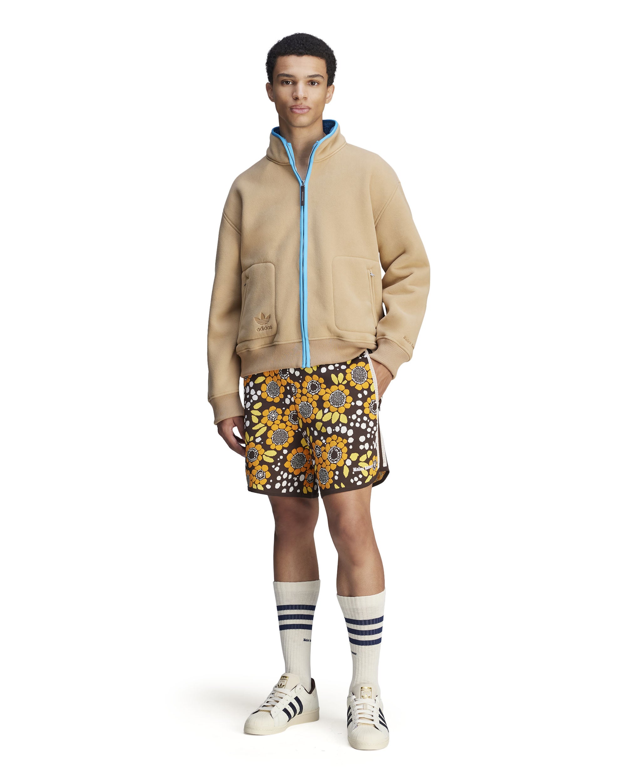 Wales Bonner Fleece Jacket - Cardboard