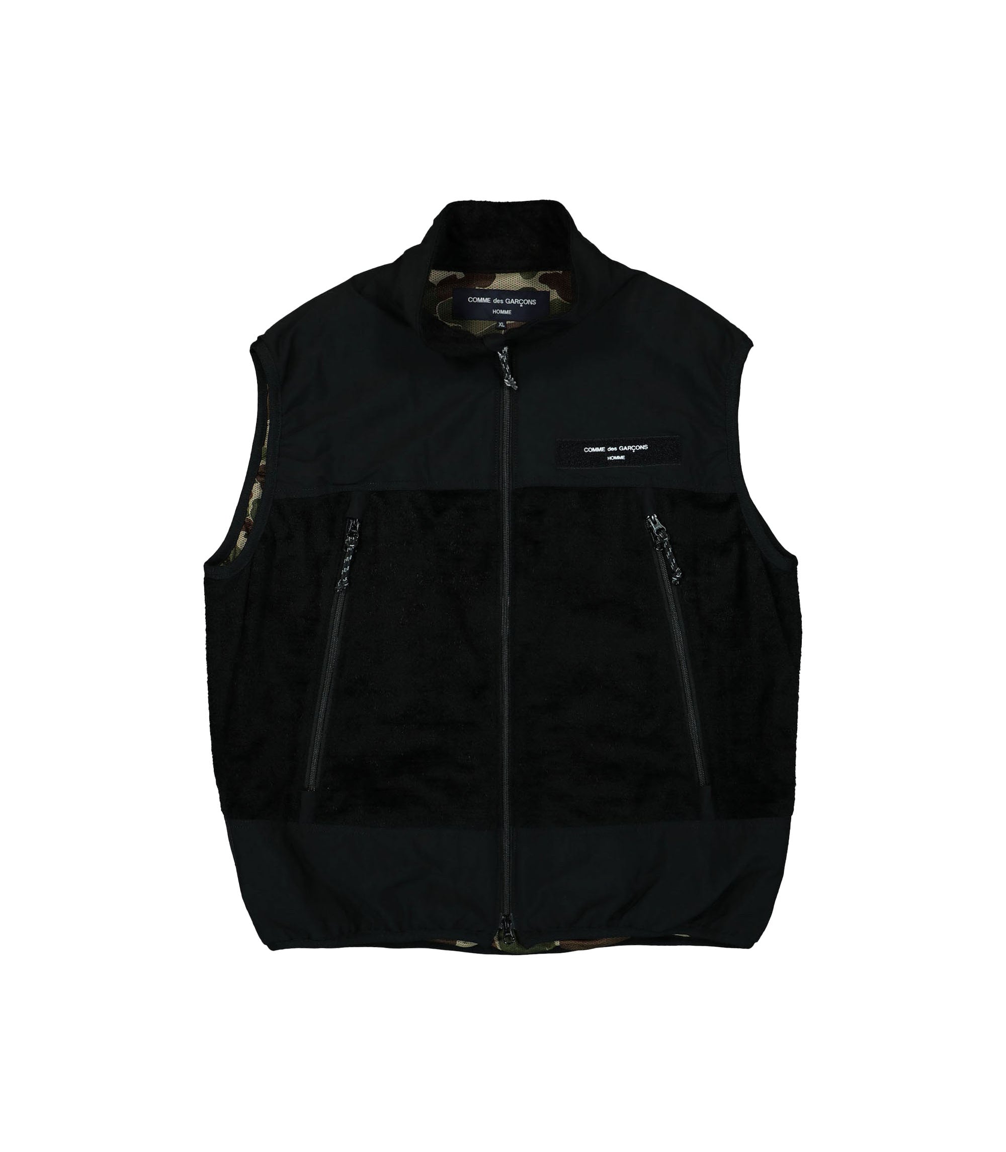 Fleece Technical Vest - Black