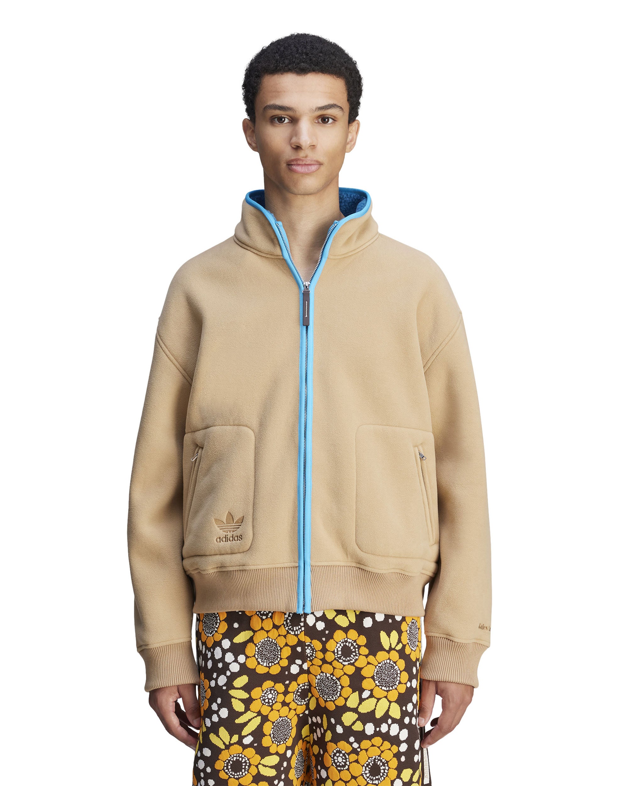 Wales Bonner Fleece Jacket - Cardboard