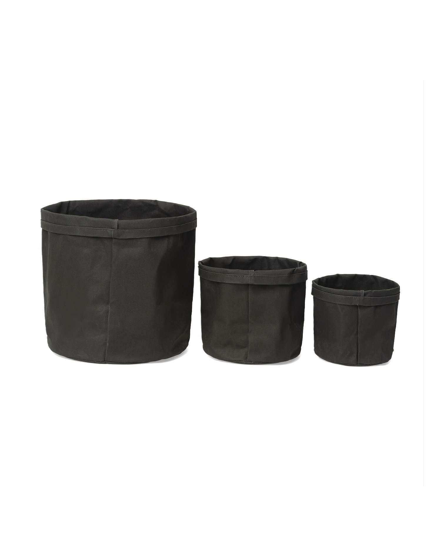 Canvas Planter Set - Olive