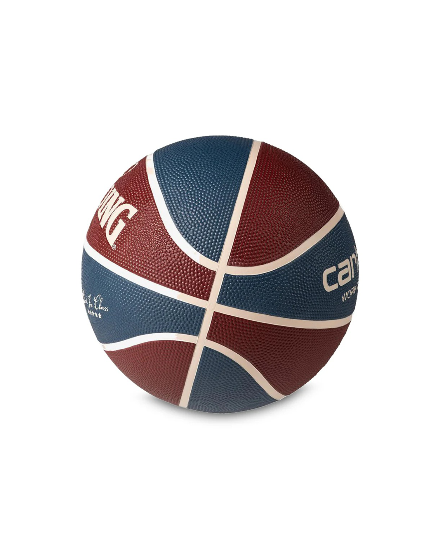 Spalding for Carhartt WIP Basketball - Mulberry / Dusky Blue