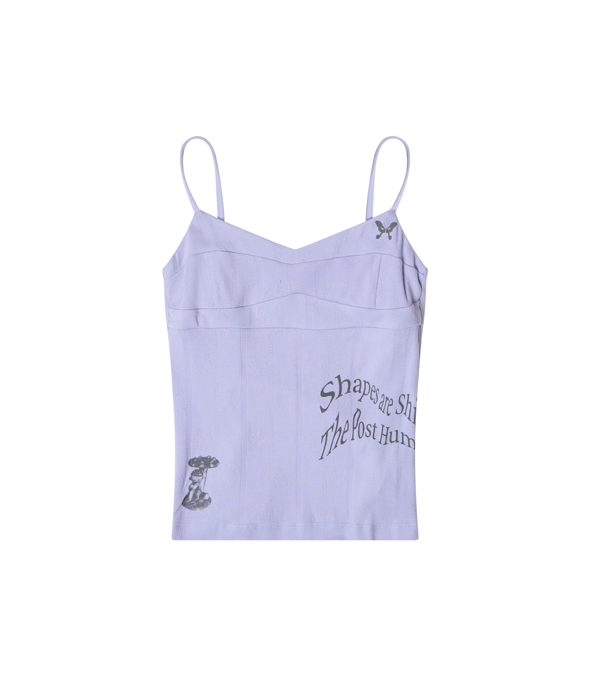 Xerox Pointelle Cami - Lavender