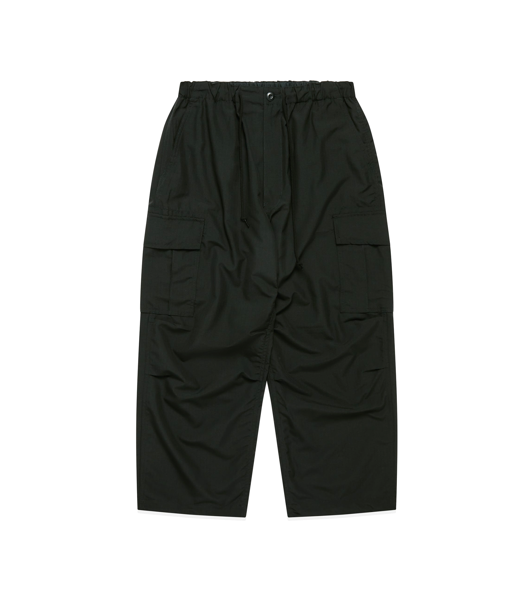 Patchwork Cargo Pant - Black