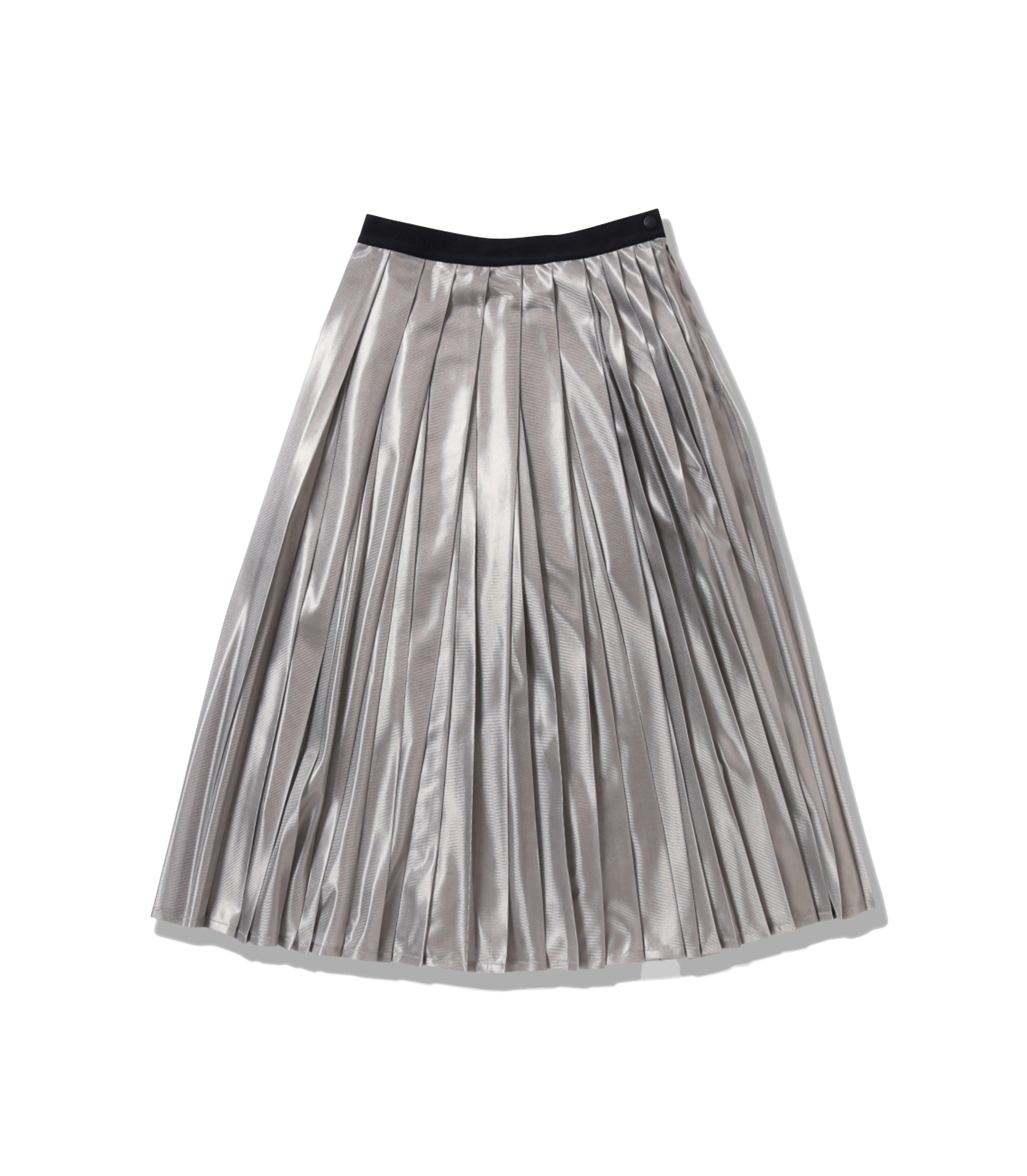 Silver Mesh Skirt - Silver