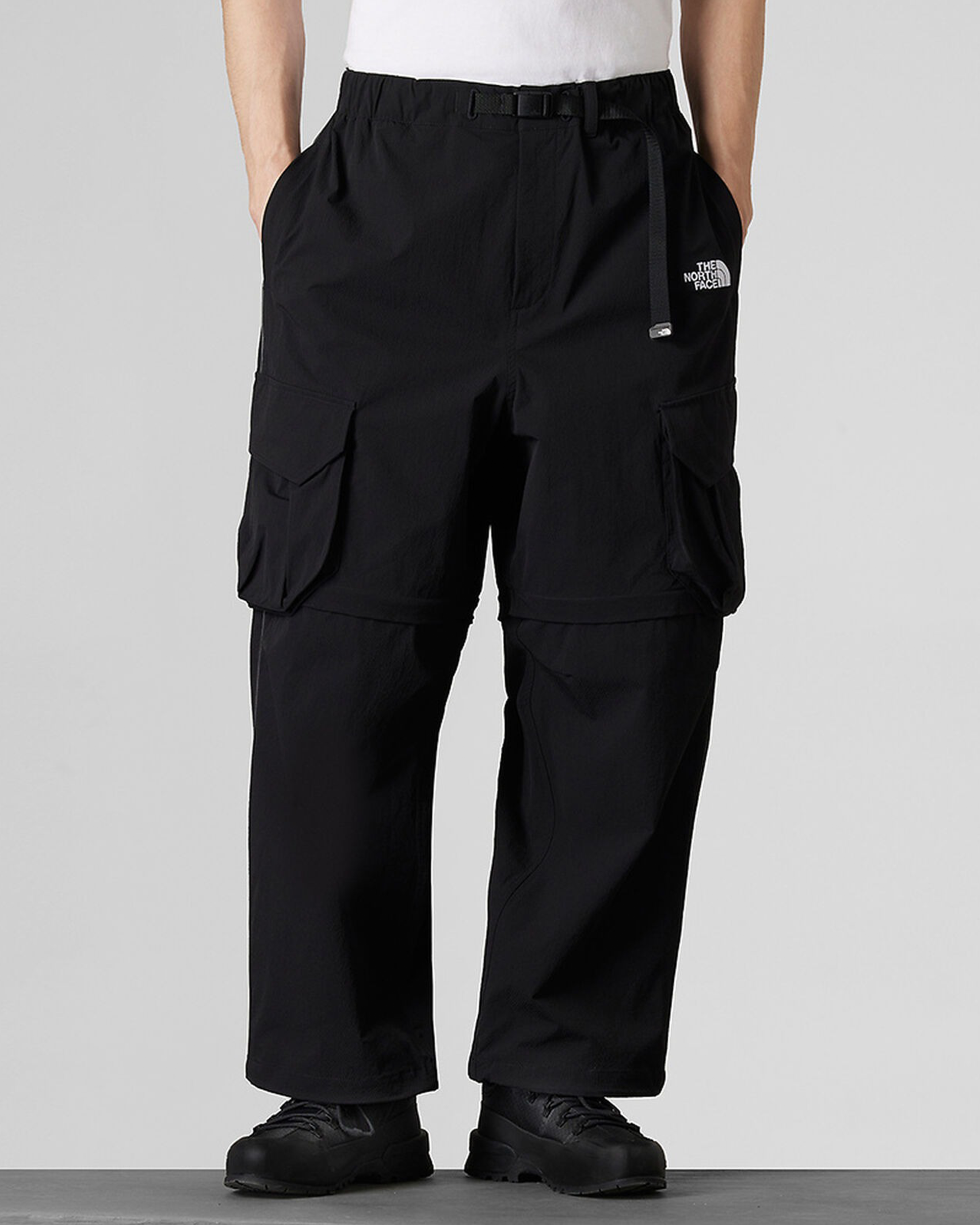 Convertible Casual Pants - Black