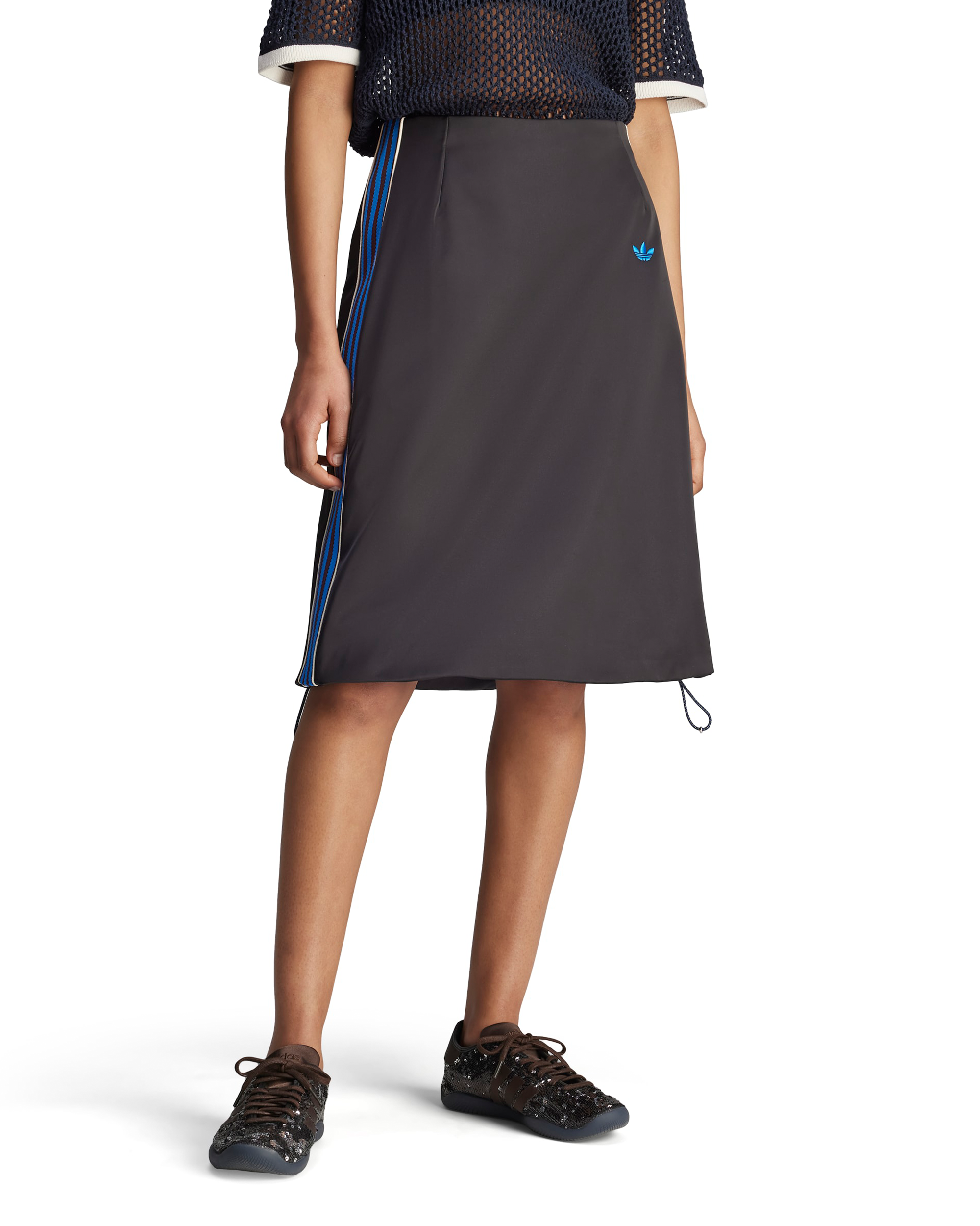 Wales Bonner Women's Satin Skirt - Black