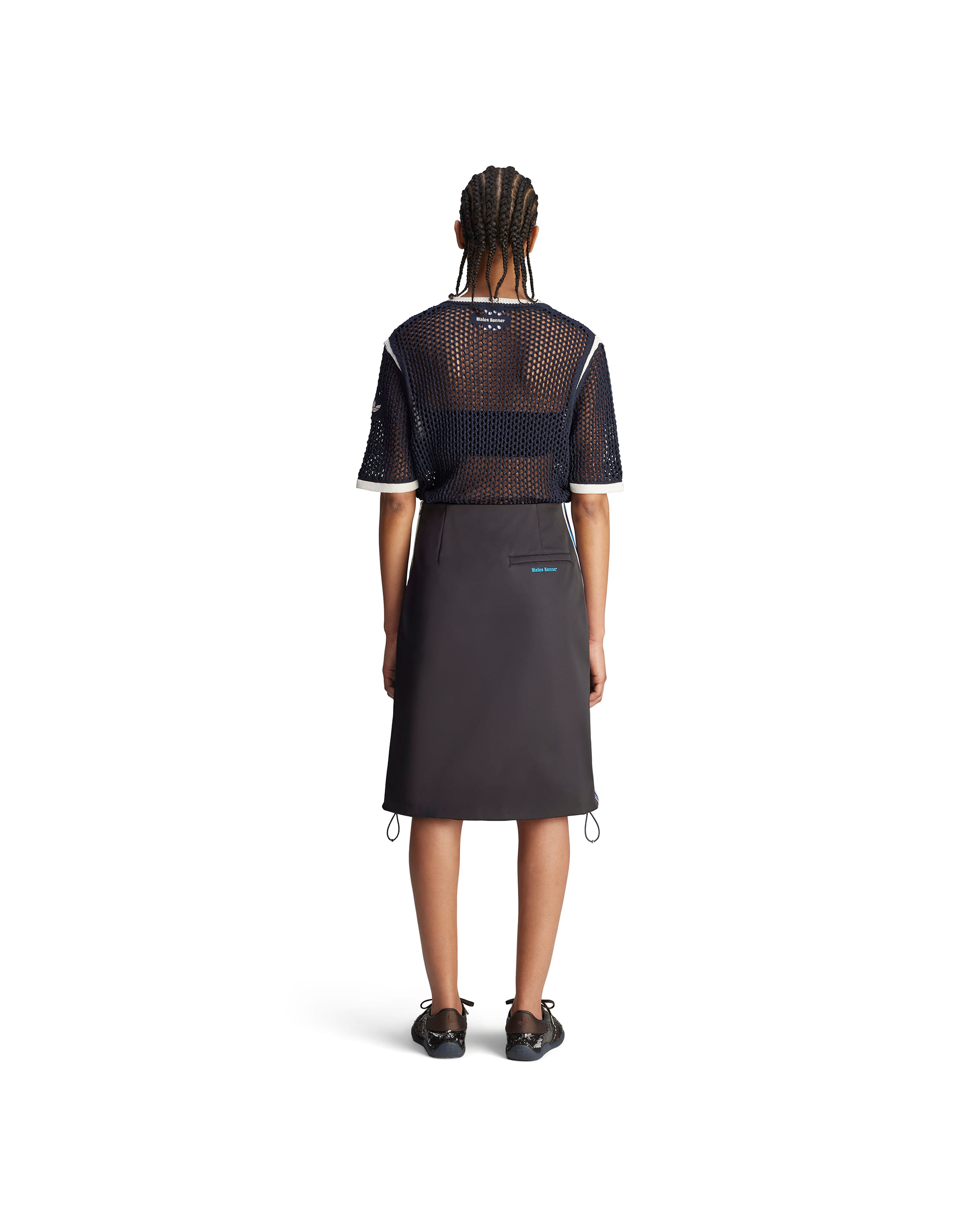 Wales Bonner Women's Satin Skirt - Black