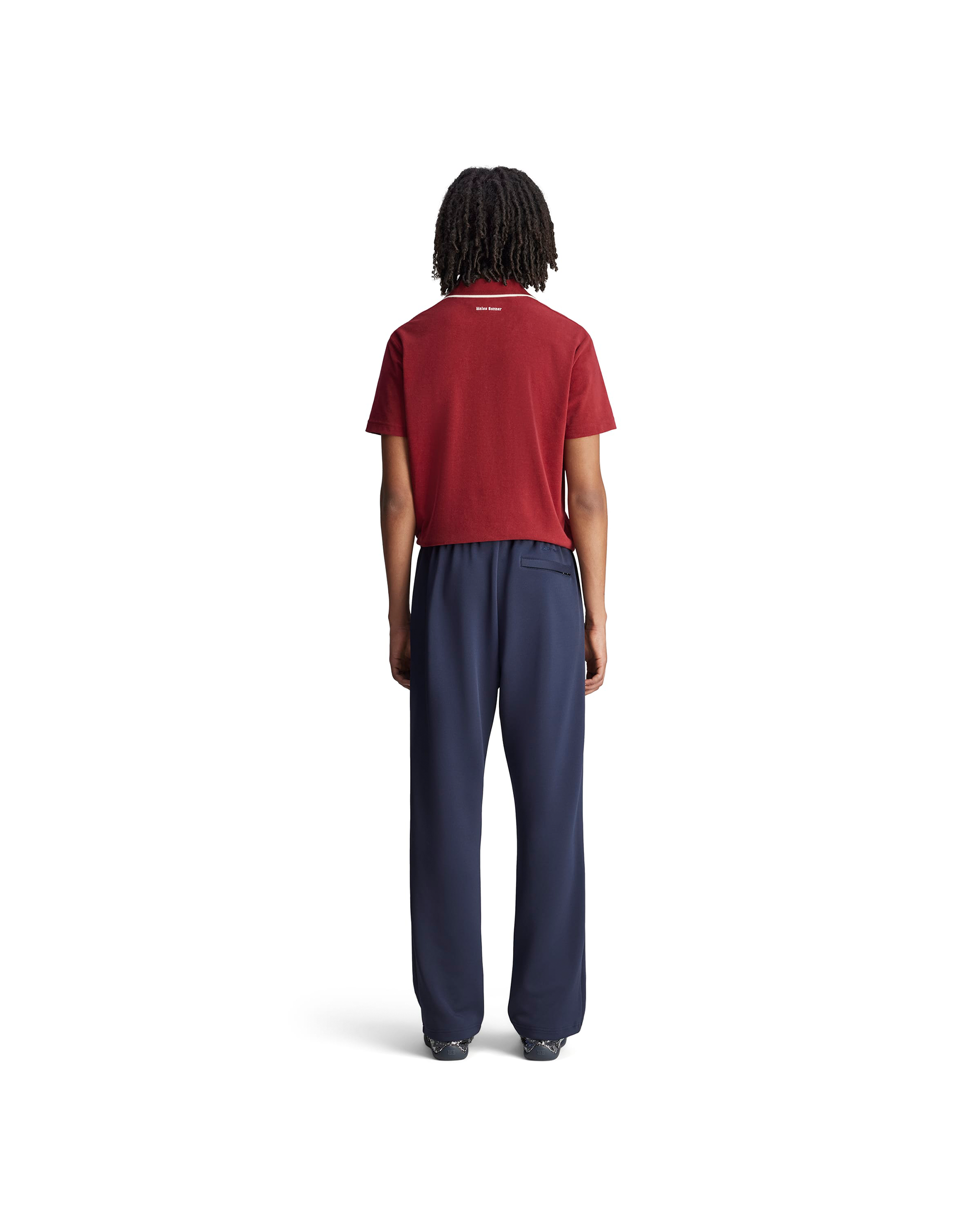 Wales Bonner Pique Track Pants - Night Navy