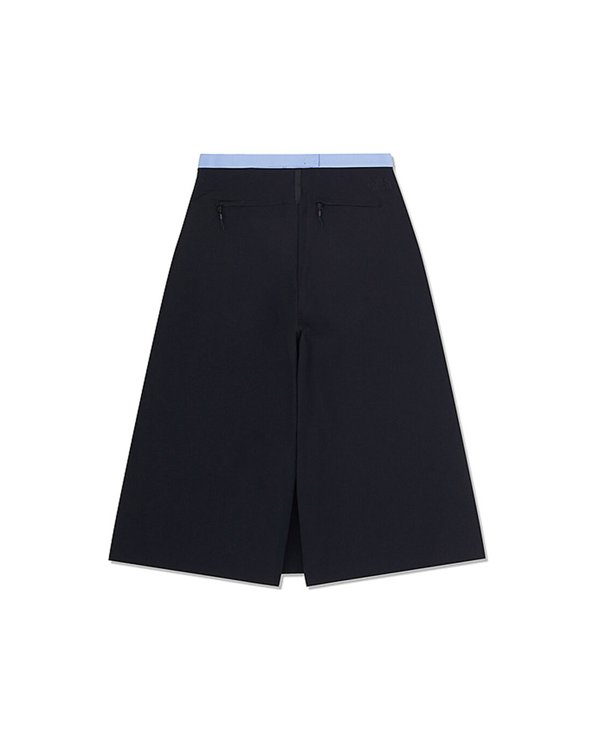 Women's Volume Wrap Pantskirt - Black