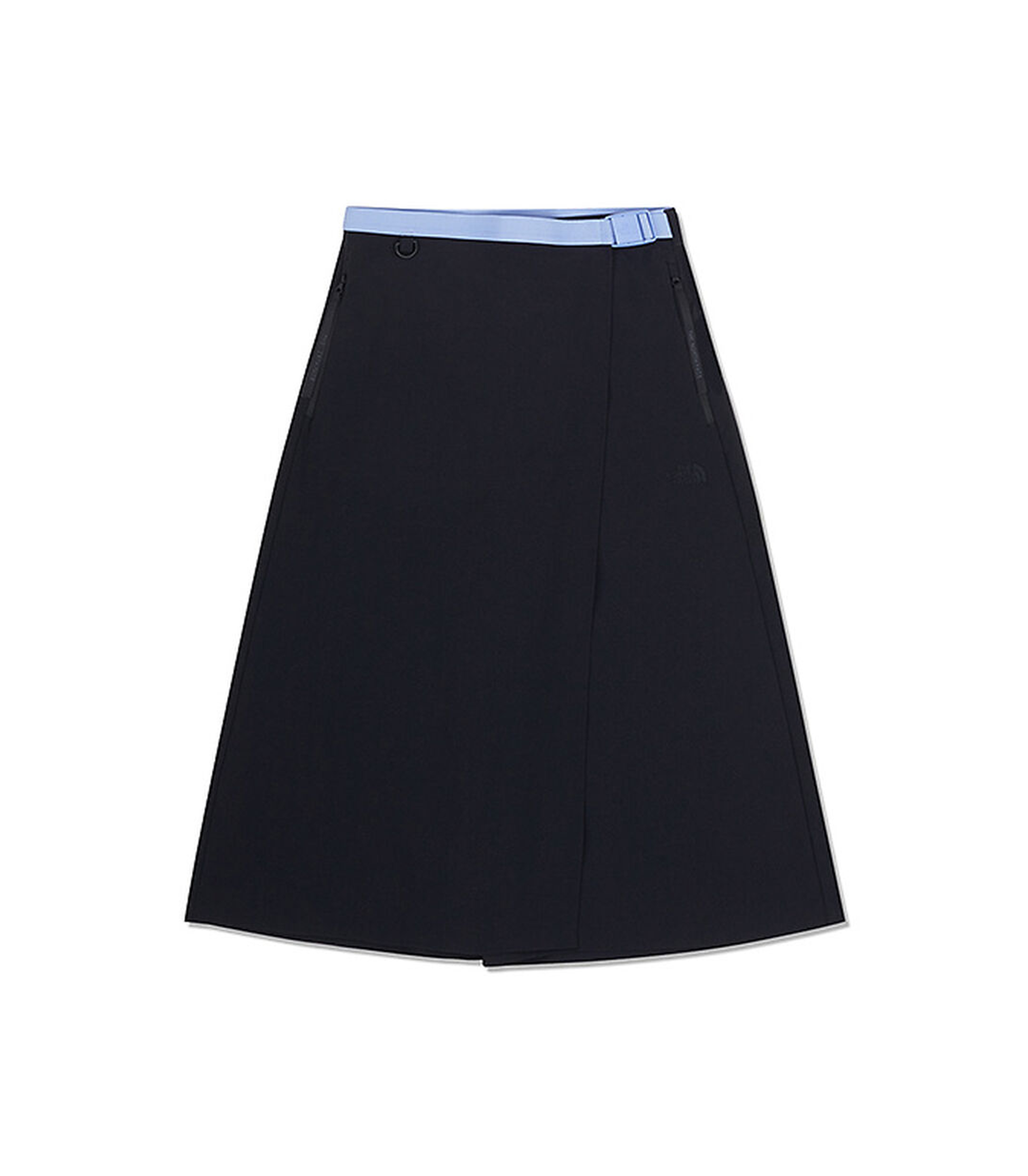 Women's Volume Wrap Pantskirt - Black