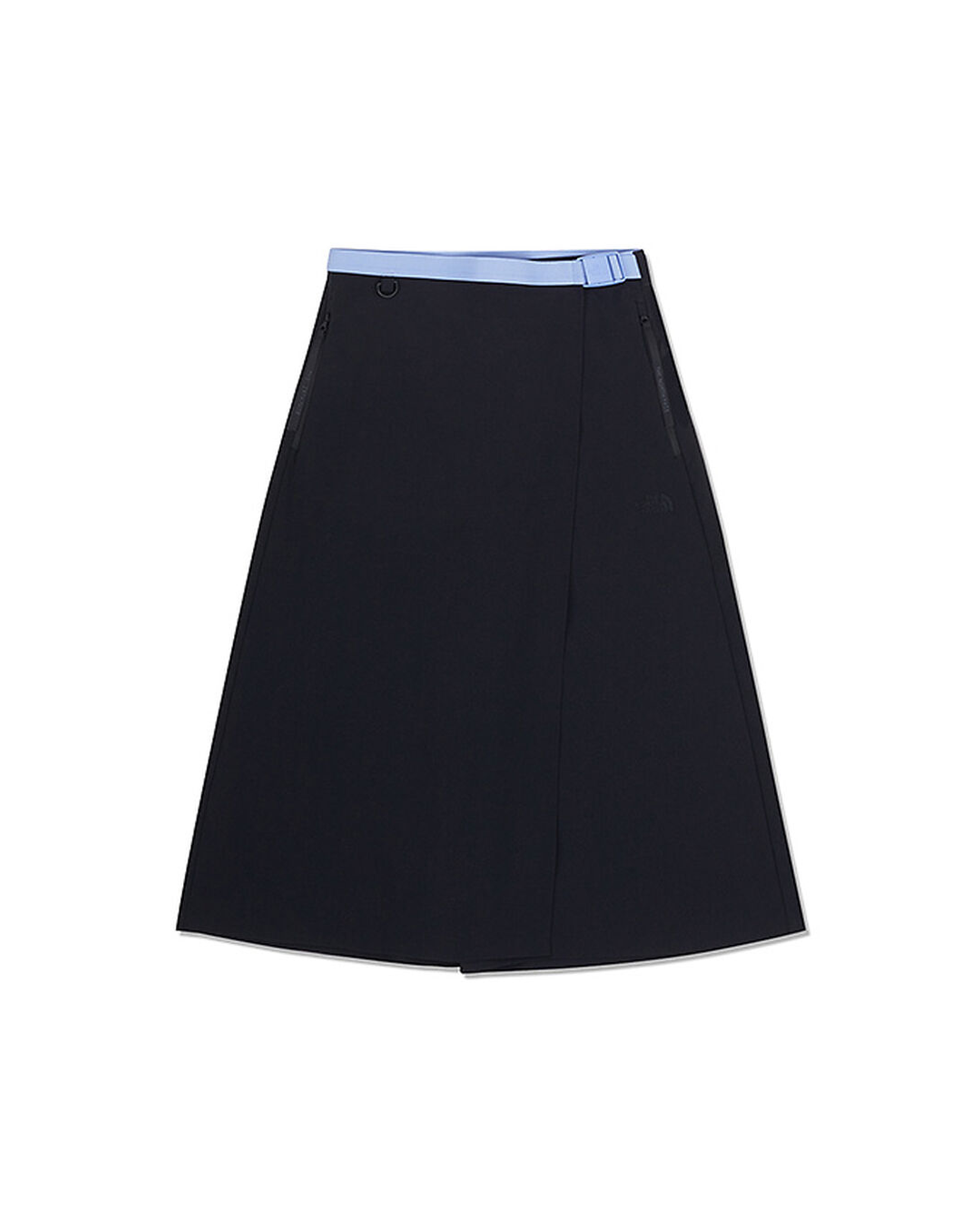 Women's Volume Wrap Pantskirt - Black