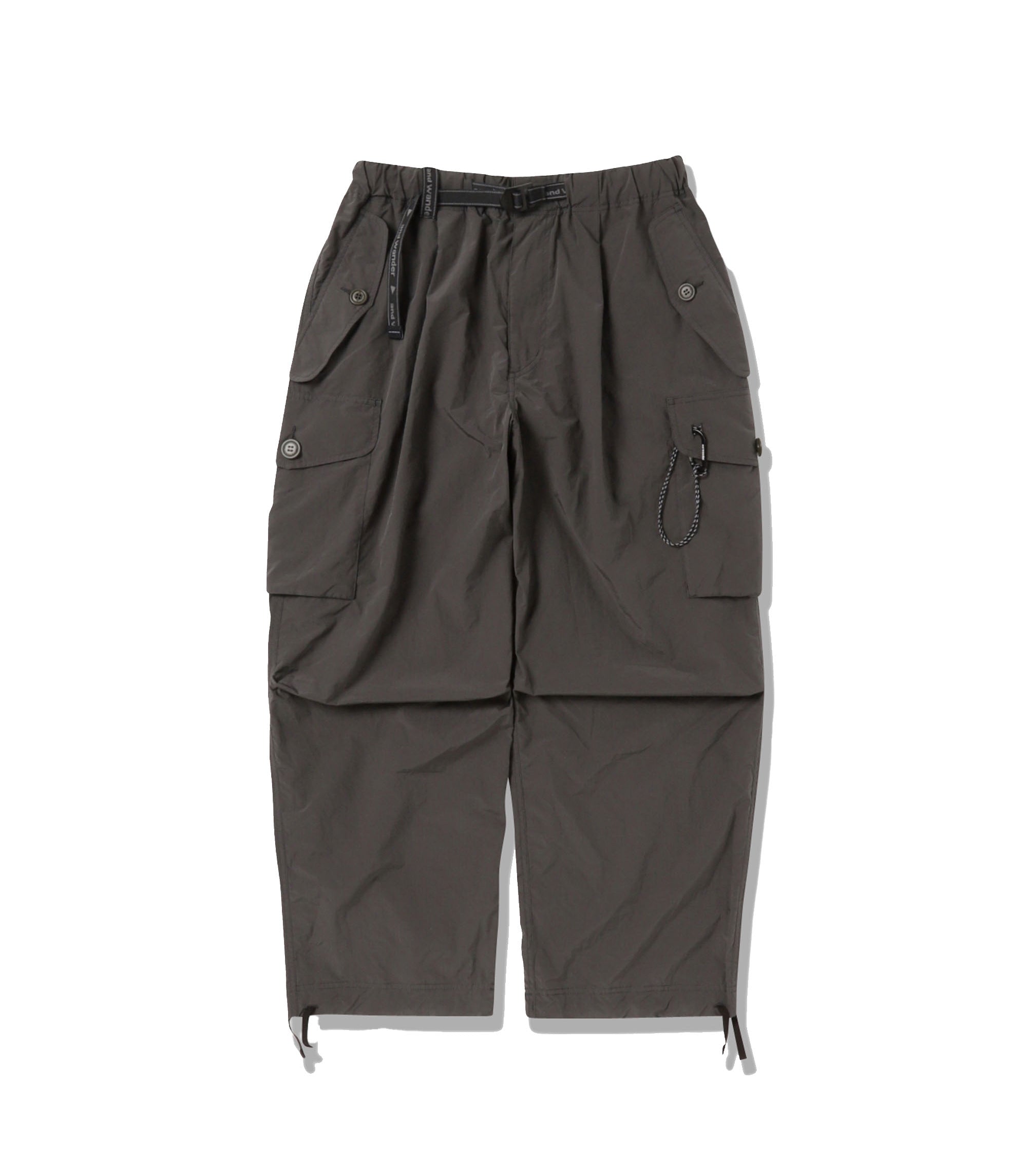 Oversized Cargo Pants - Charcoal