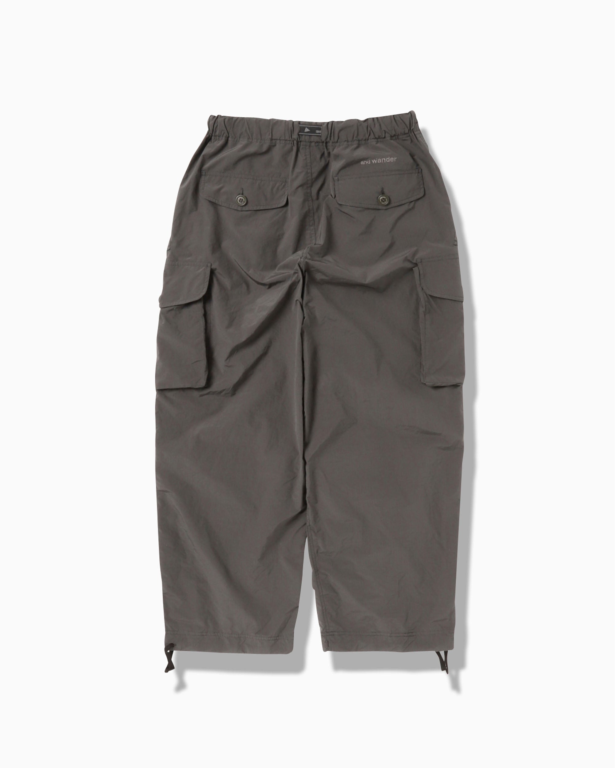 Oversized Cargo Pants - Charcoal