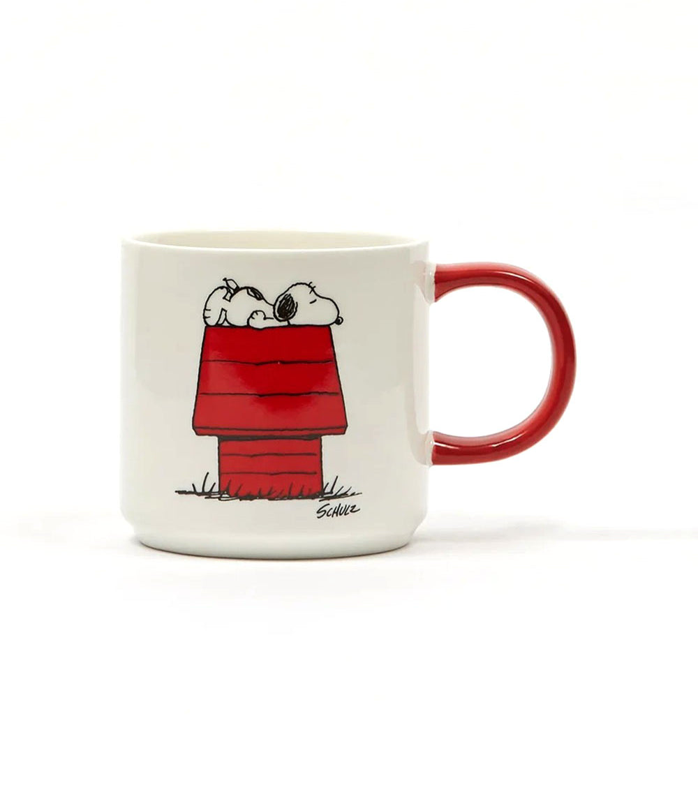 Peanuts Allergic To Mornings Mug - Cream / Multi / Red