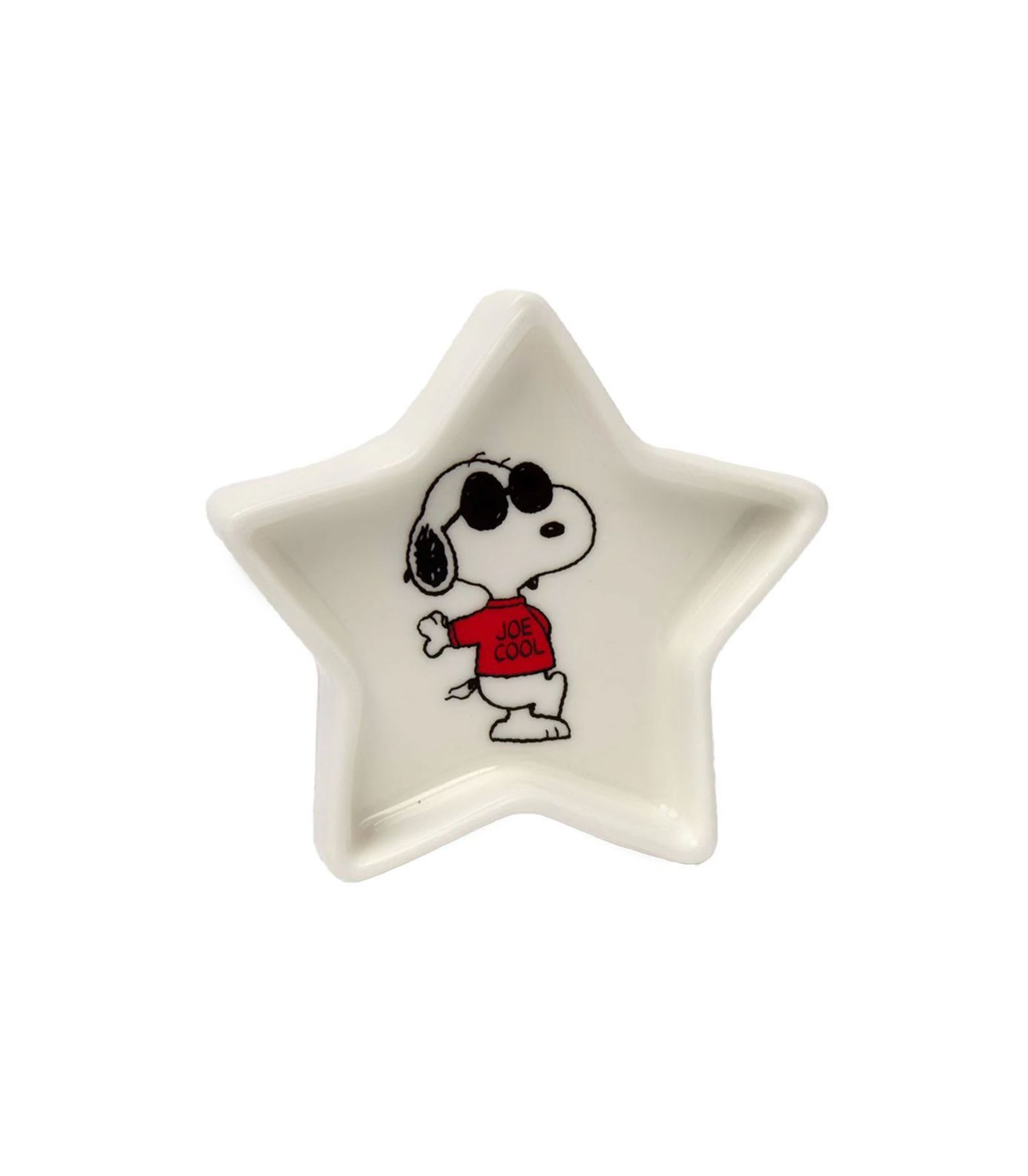 Peanuts Star Shaped Joe Cool Trinket Dish - Cream