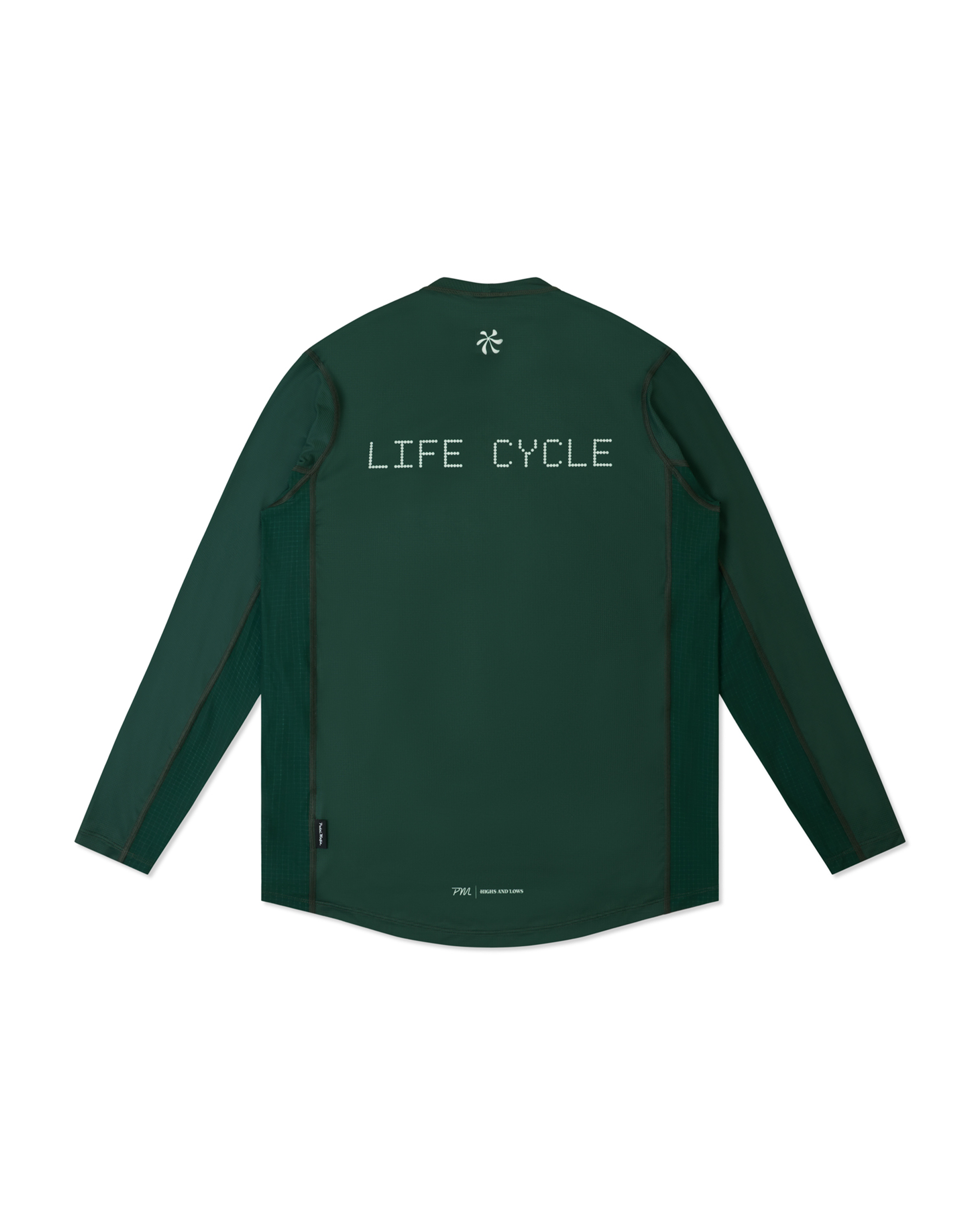 Nomadic Tech L/S T Shirt Jersey - Life Cycle Pine