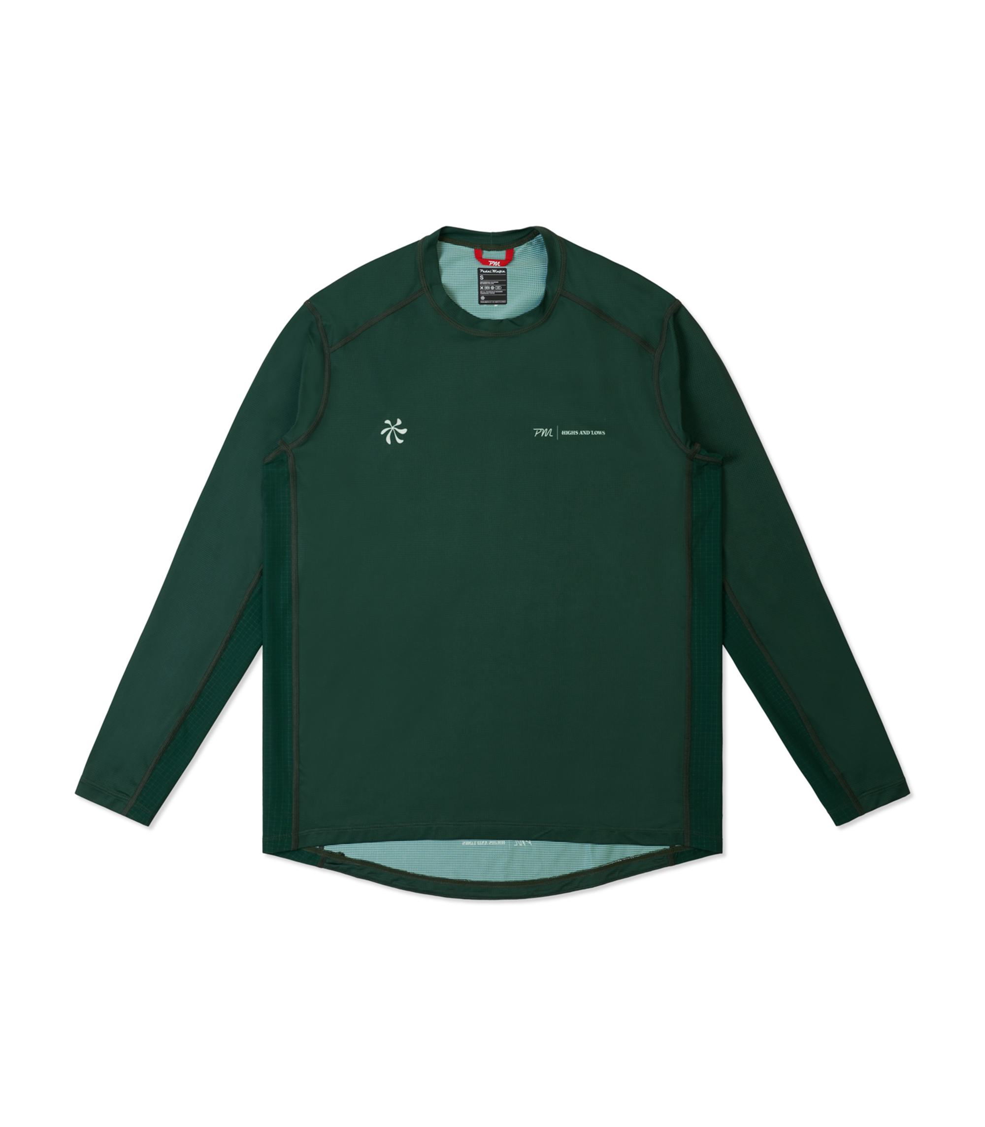 Nomadic Tech L/S T Shirt Jersey - Life Cycle Pine