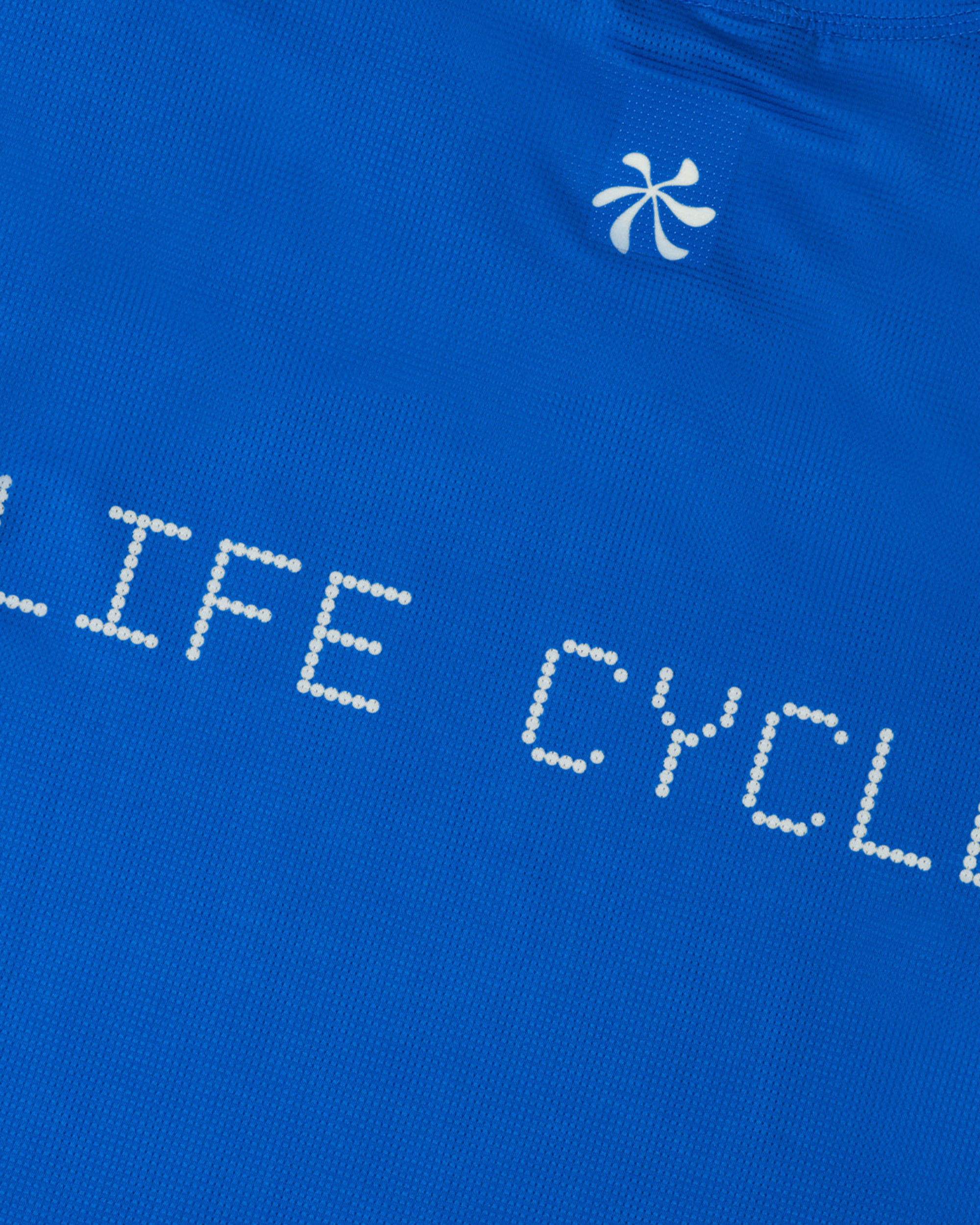 Nomadic Tech S/S T Shirt Jersey - Life Cycle Blue