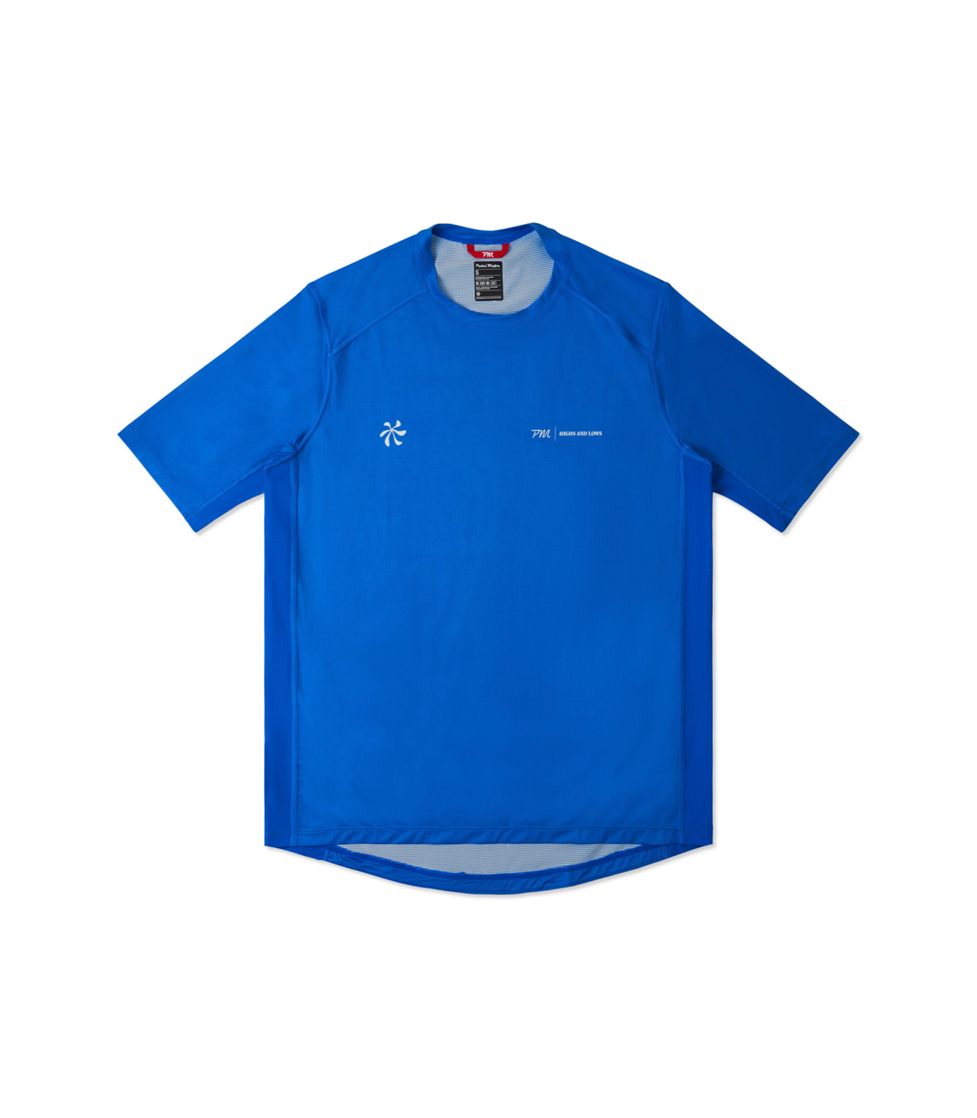 Nomadic Tech S/S T Shirt Jersey - Life Cycle Blue