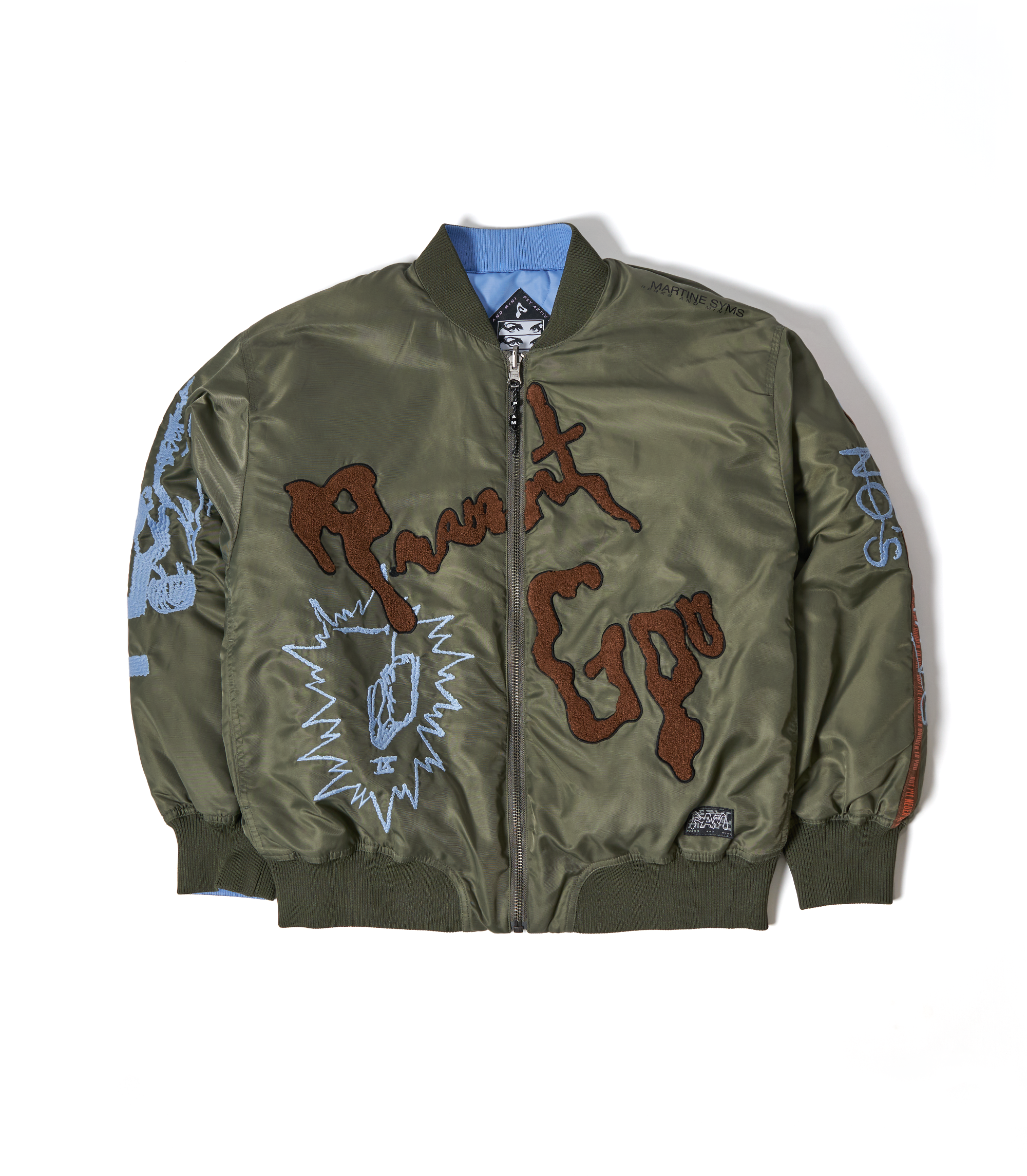 Martine Syms Present Goo Bomber Jacket - Khaki