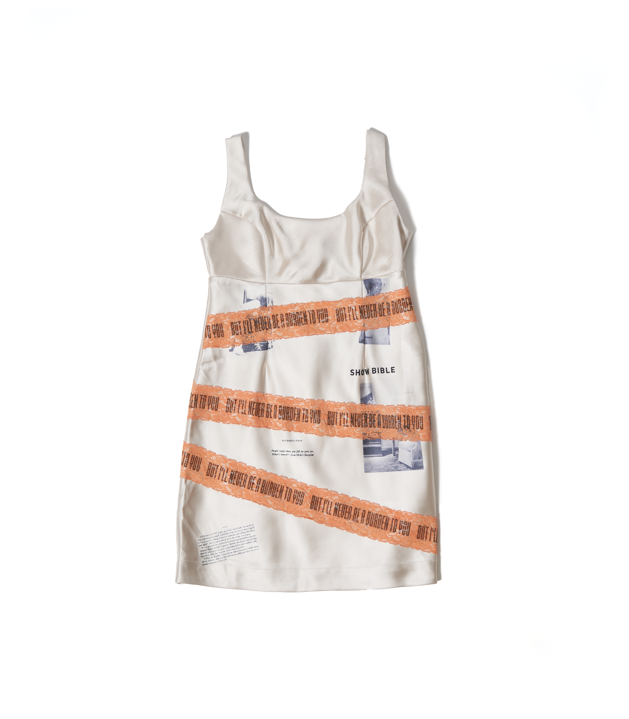 Martine Syms But I'll Never Josephine Dress - Cream