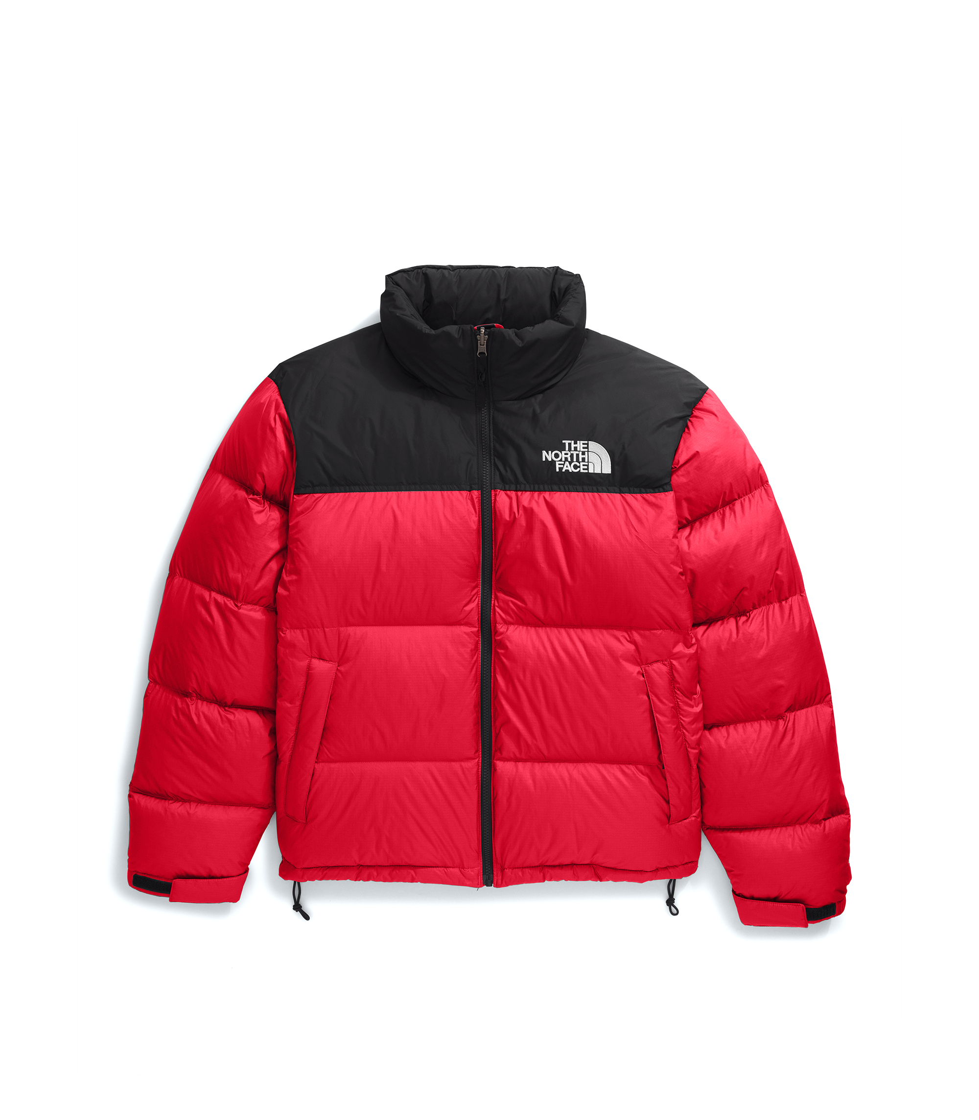 1996 Retro Nuptse Jacket - Red / Black