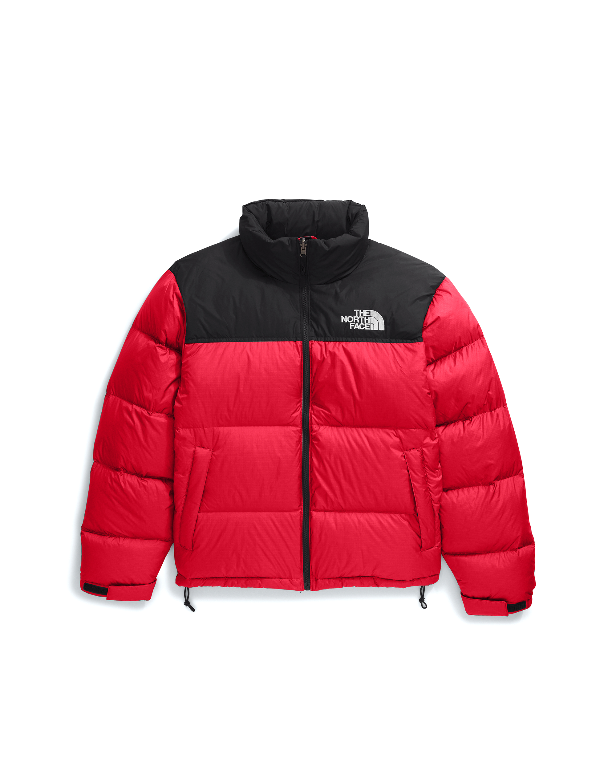 1996 Retro Nuptse Jacket - Red / Black