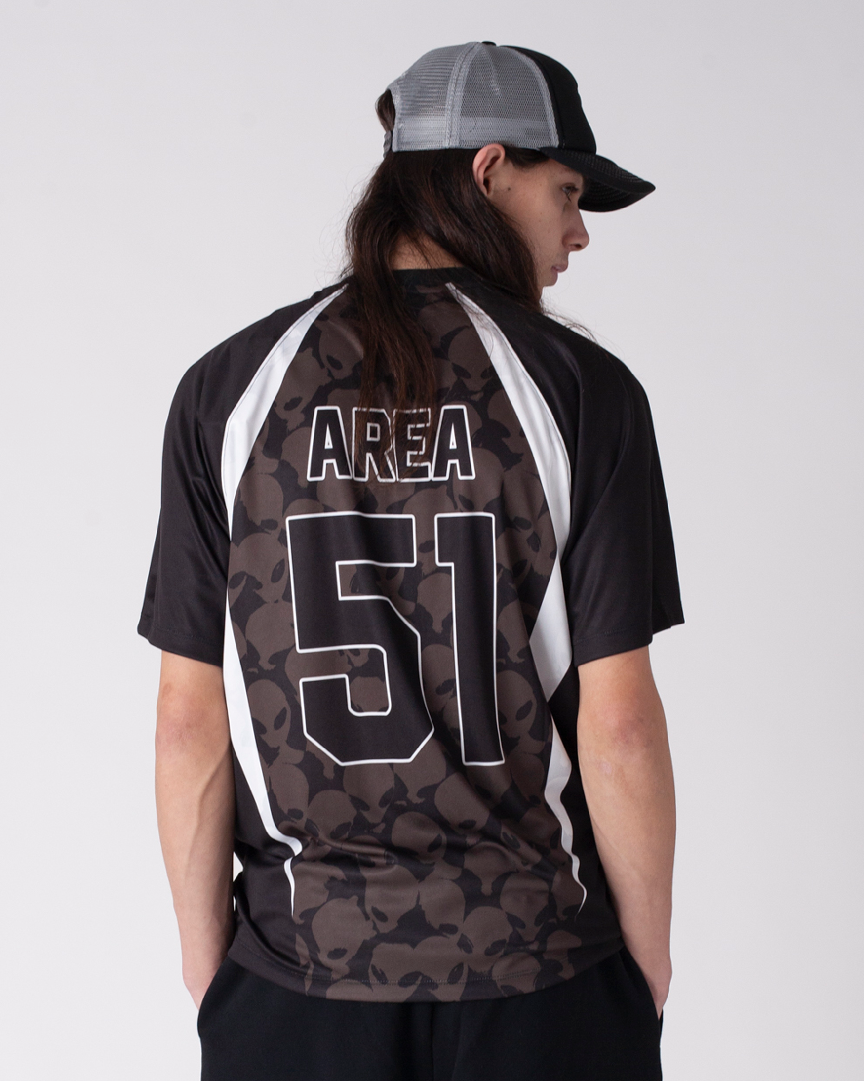 Area 51 Football Shirt - Black