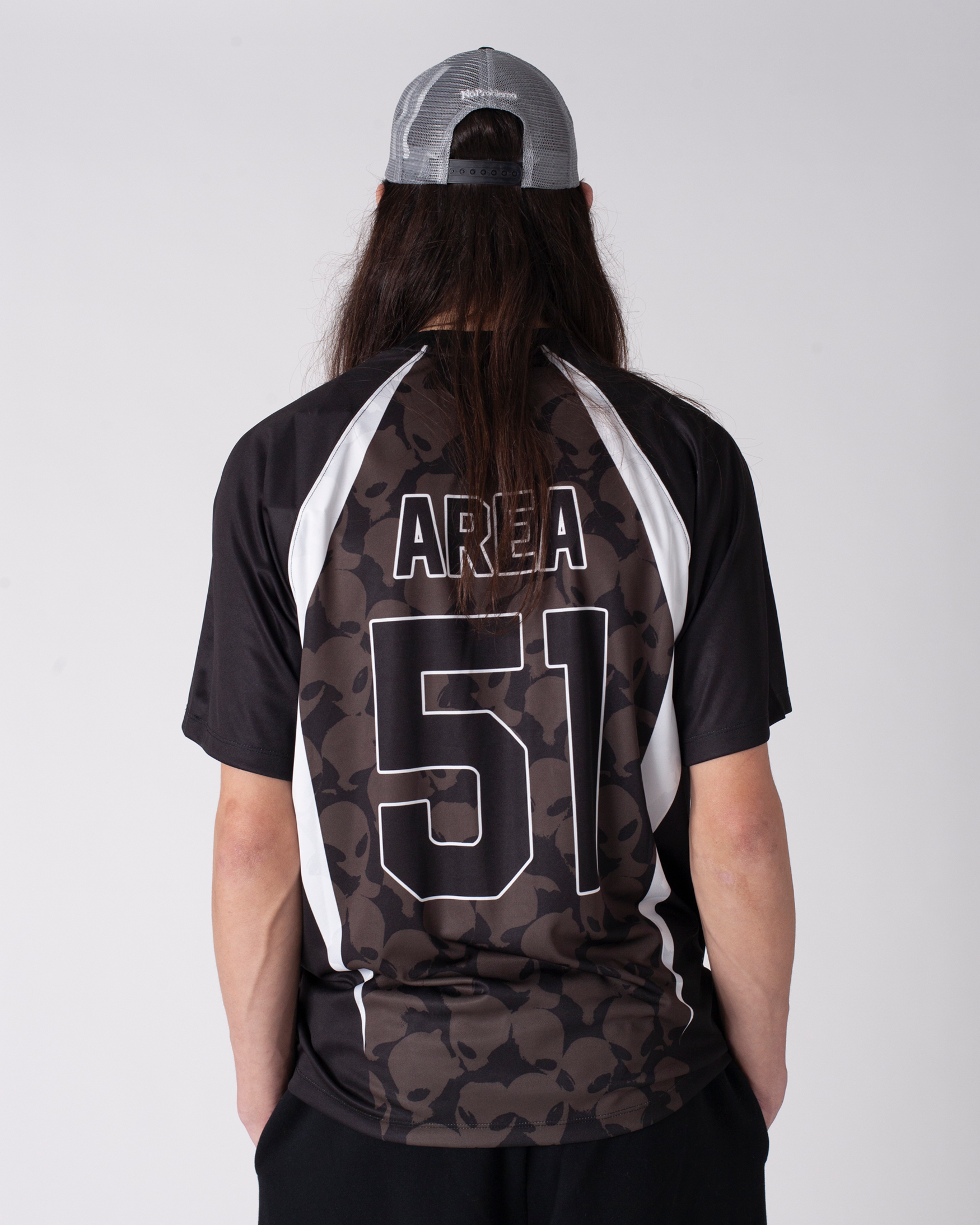 Area 51 Football Shirt - Black