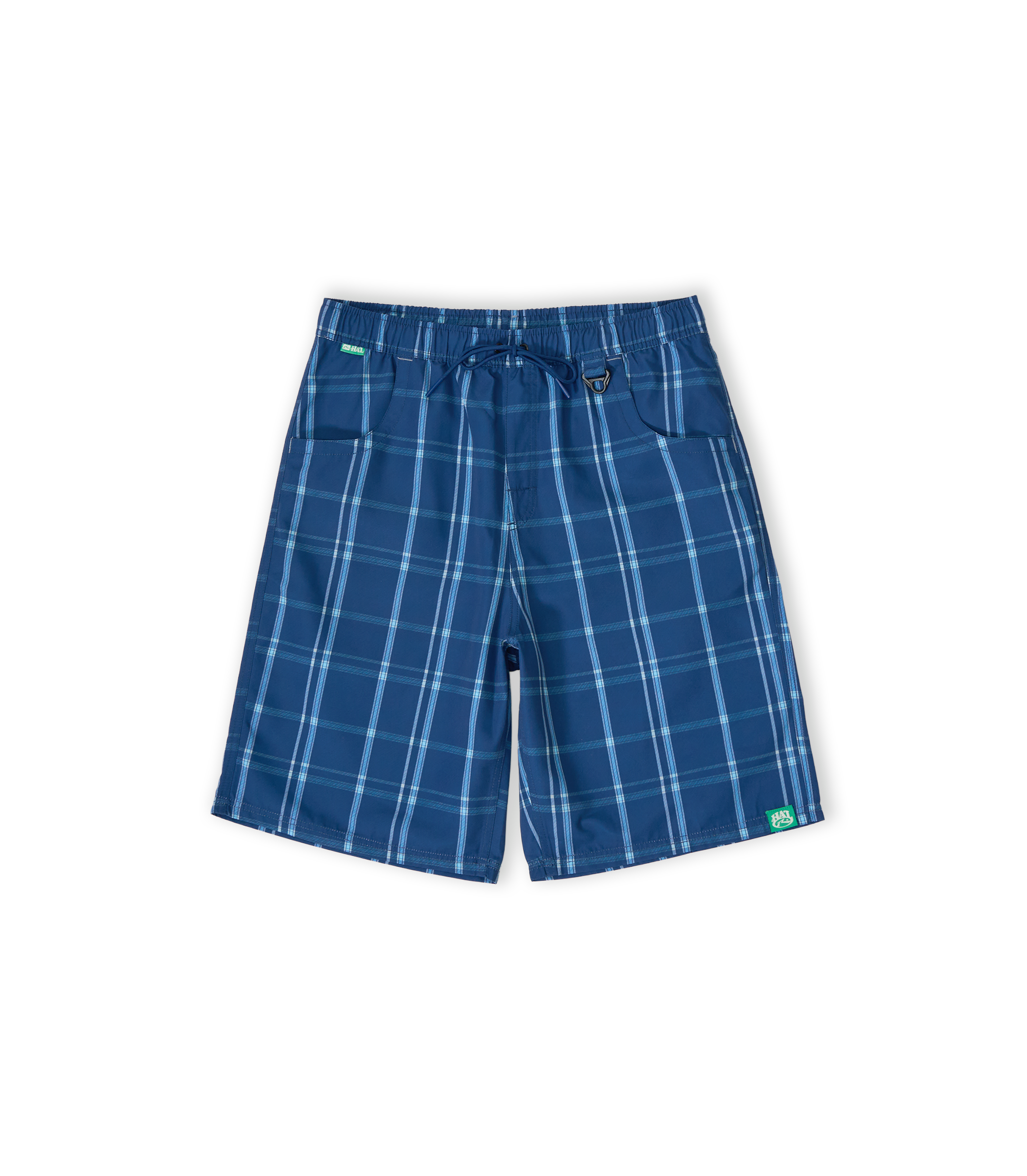 Rusty Big Manu Elastic Waist Boardshort - Dark Blue