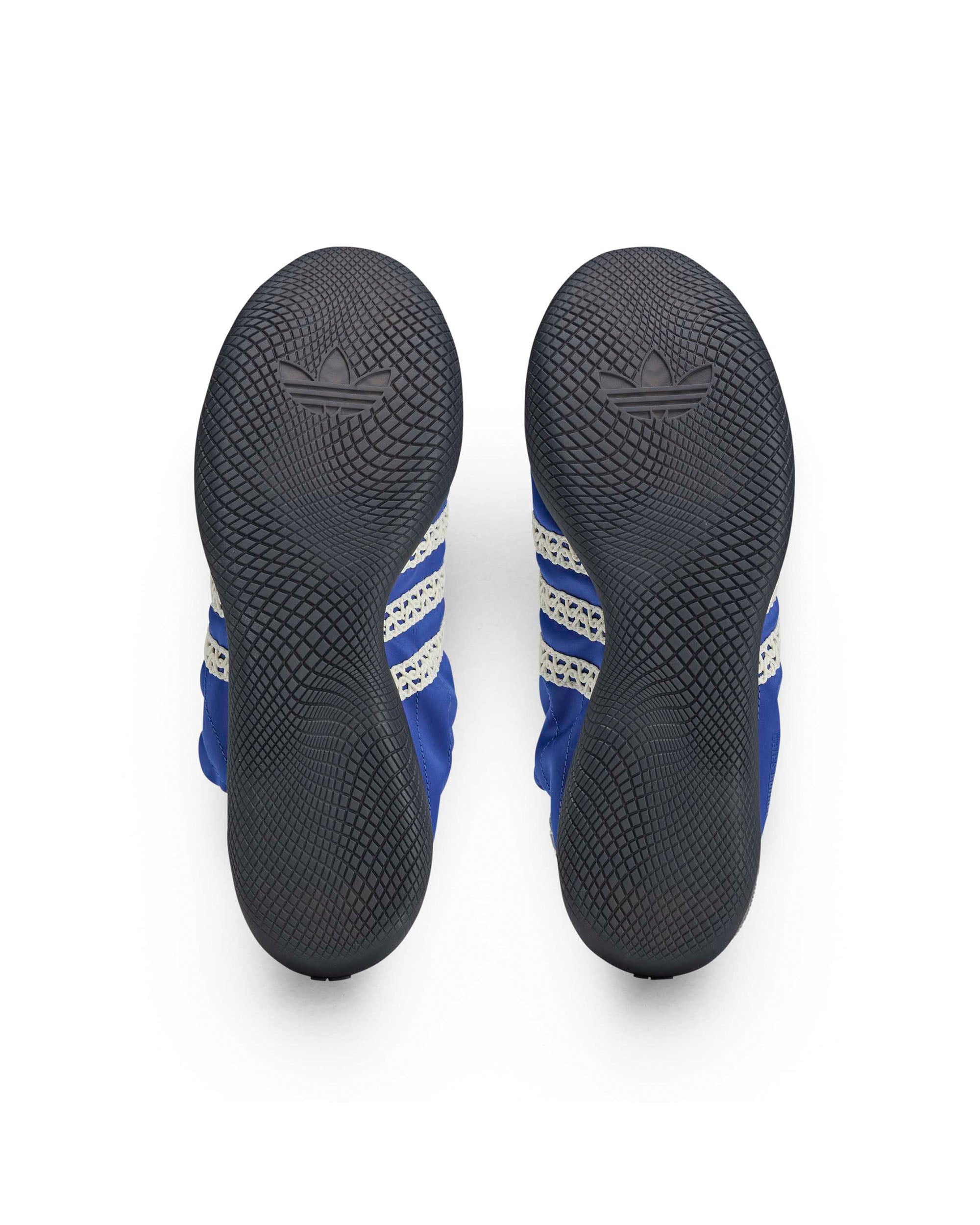 Wales Bonner Karintha Low Satin - Crew White / Blue