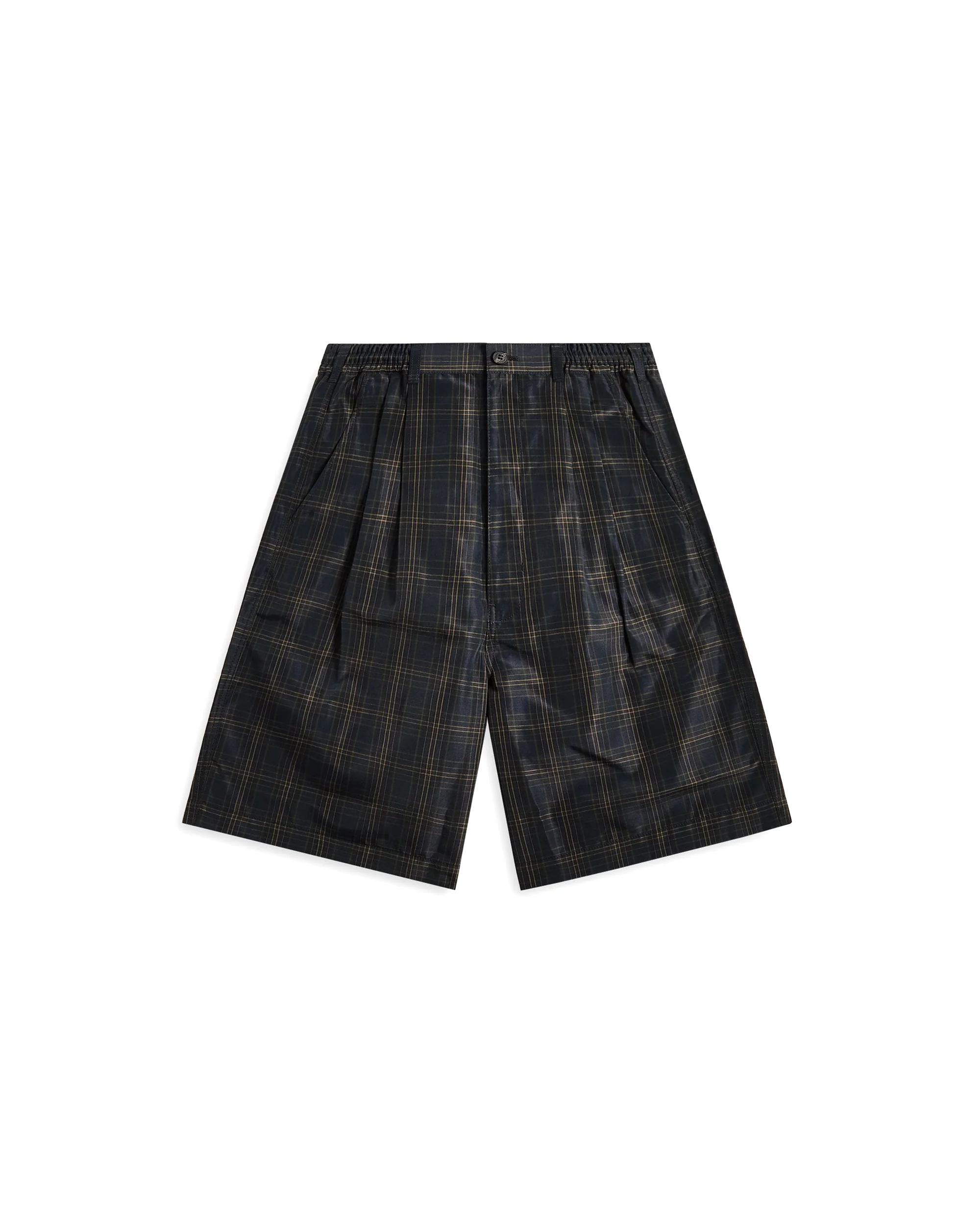 Check Shorts - Khaki