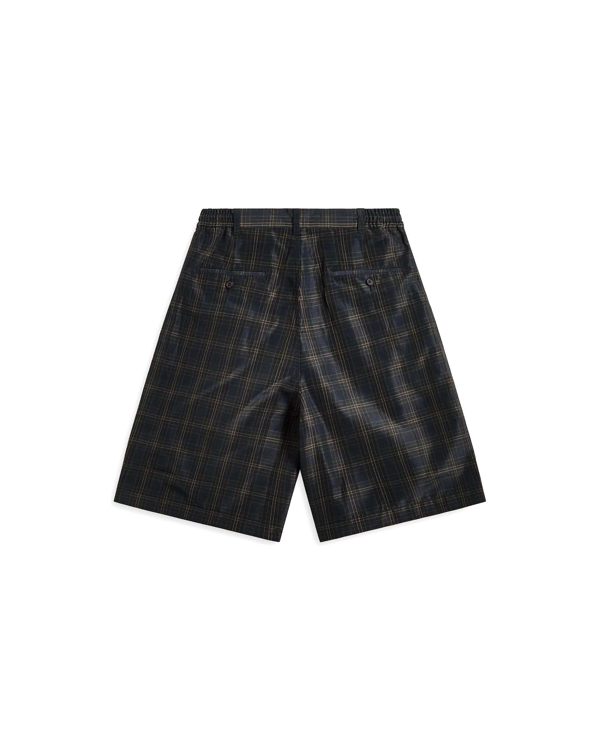 Check Shorts - Khaki