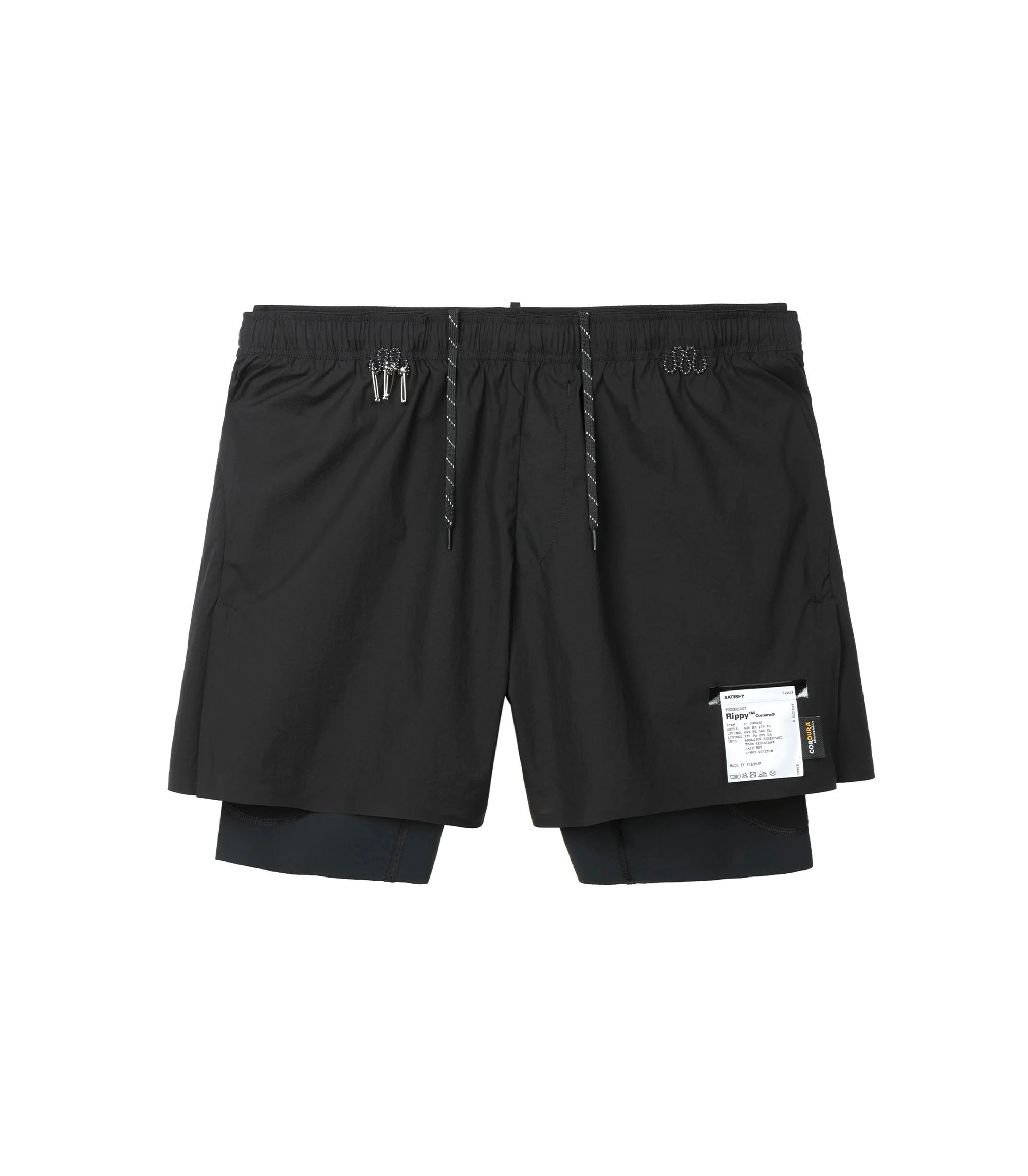 Rippy Cordura 8 Shorts - Black