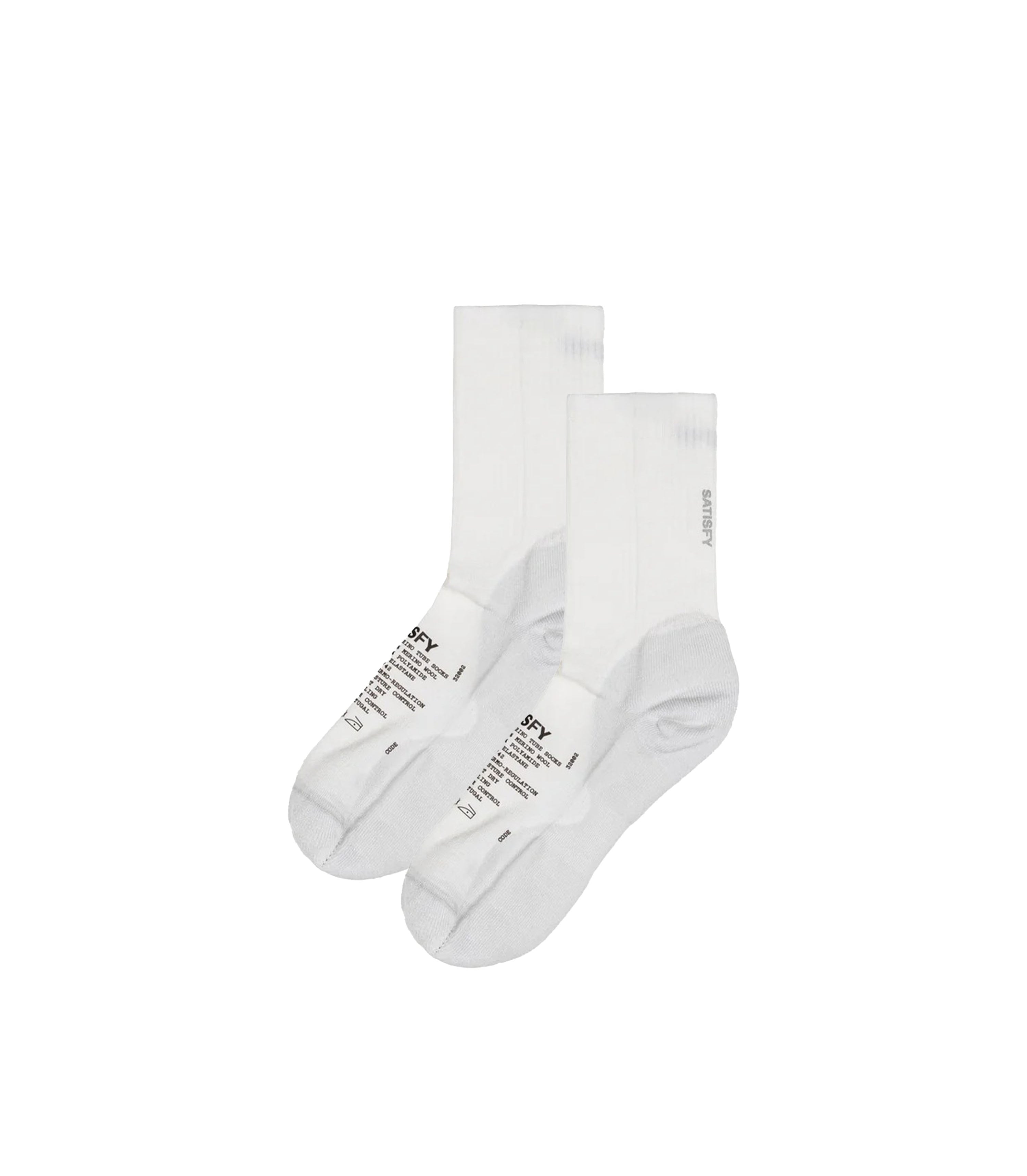 Merino Nylon Tube Socks - Off-White