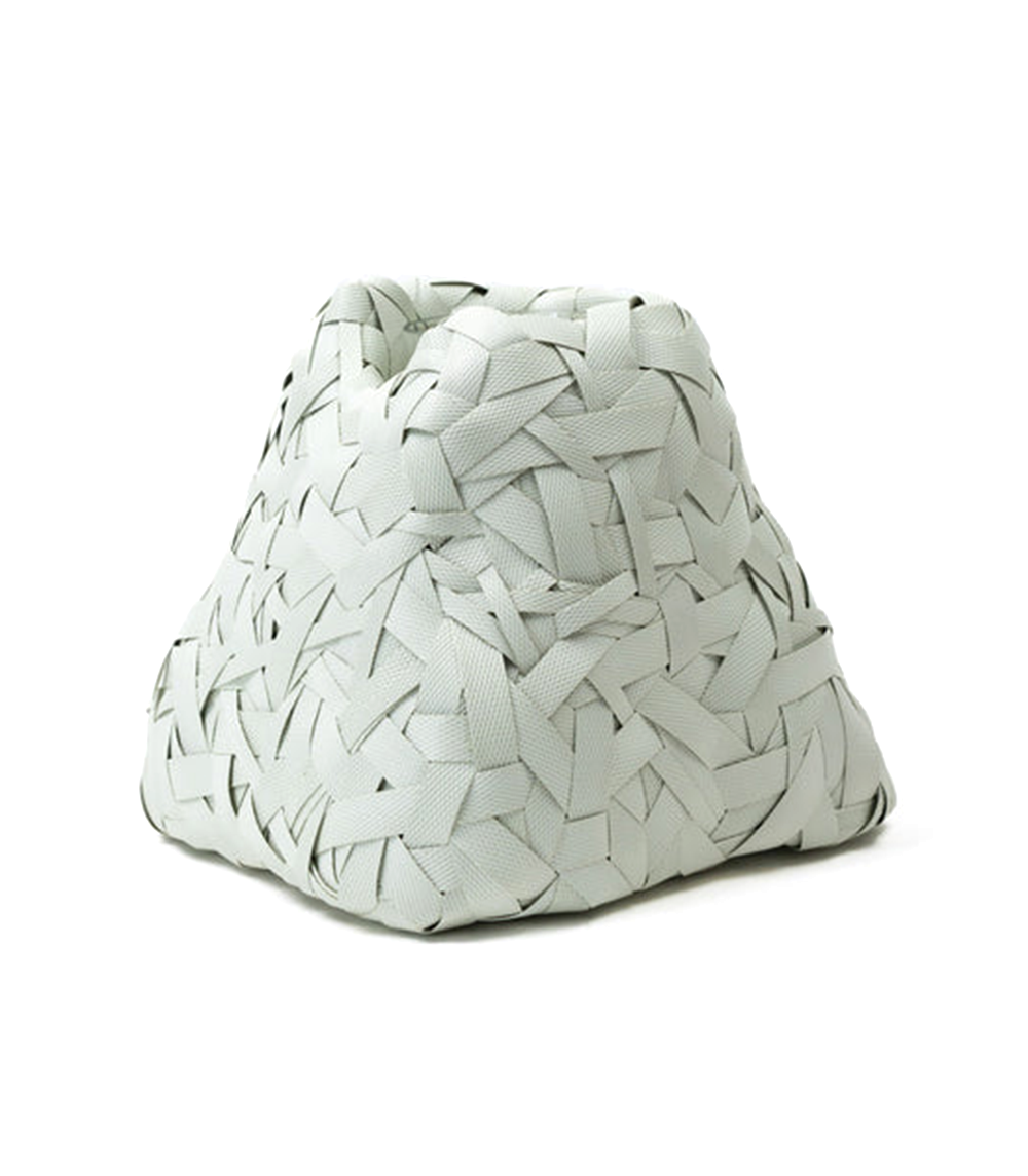 Woven Ecologi Vase - White