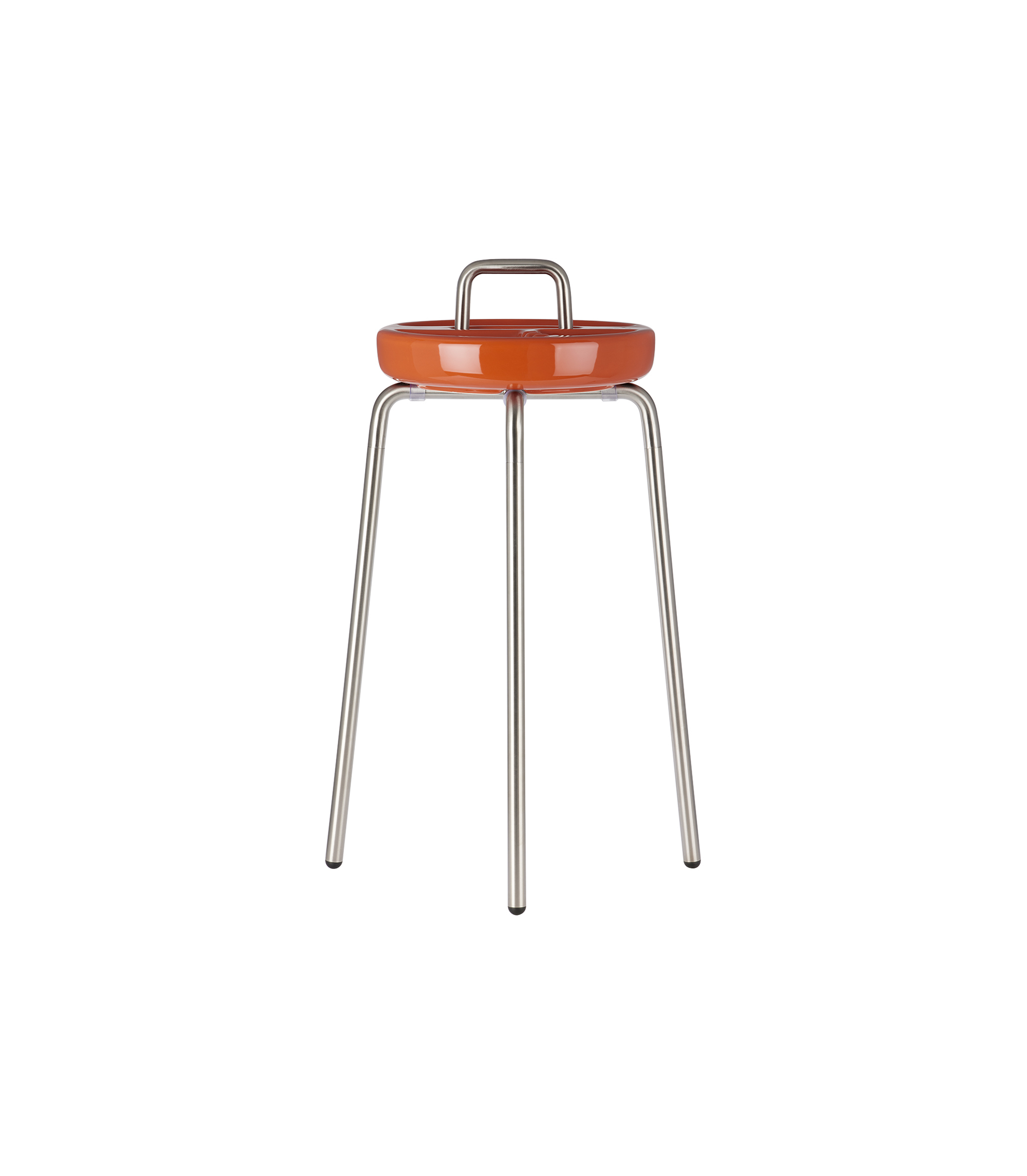 Side Table Ashtray - Orange