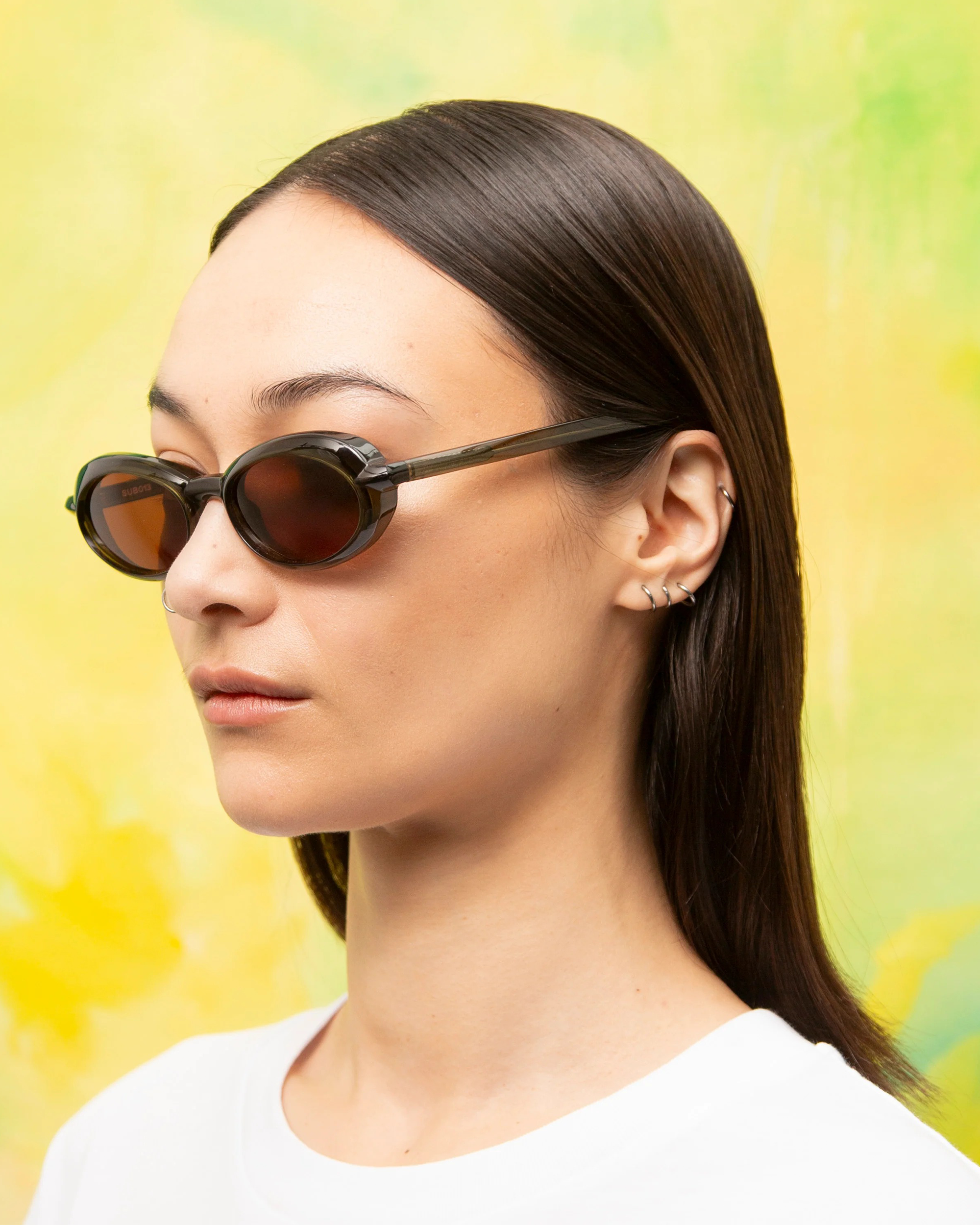 SUB013 - Transparent Green / Brown