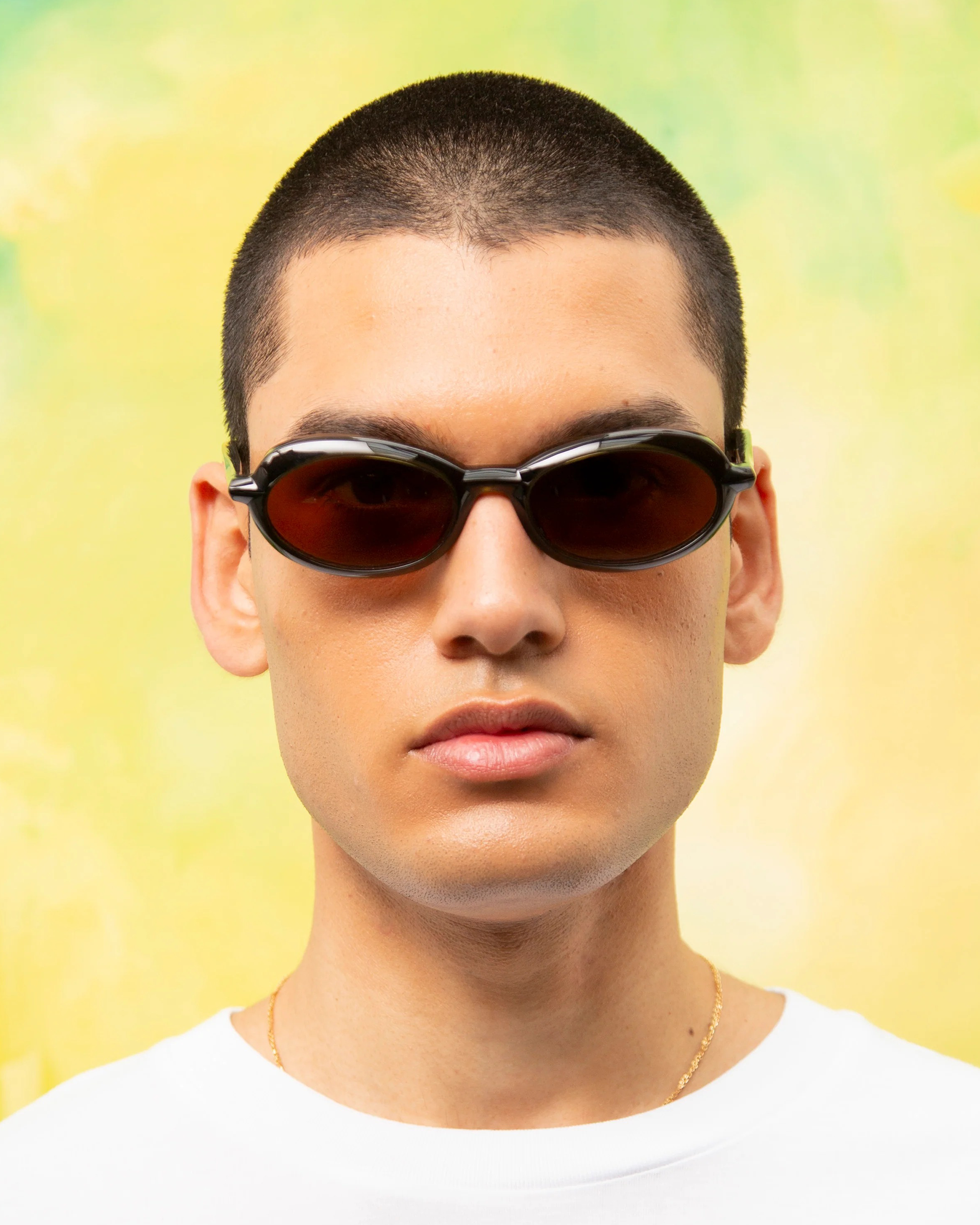 SUB013 - Transparent Green / Brown