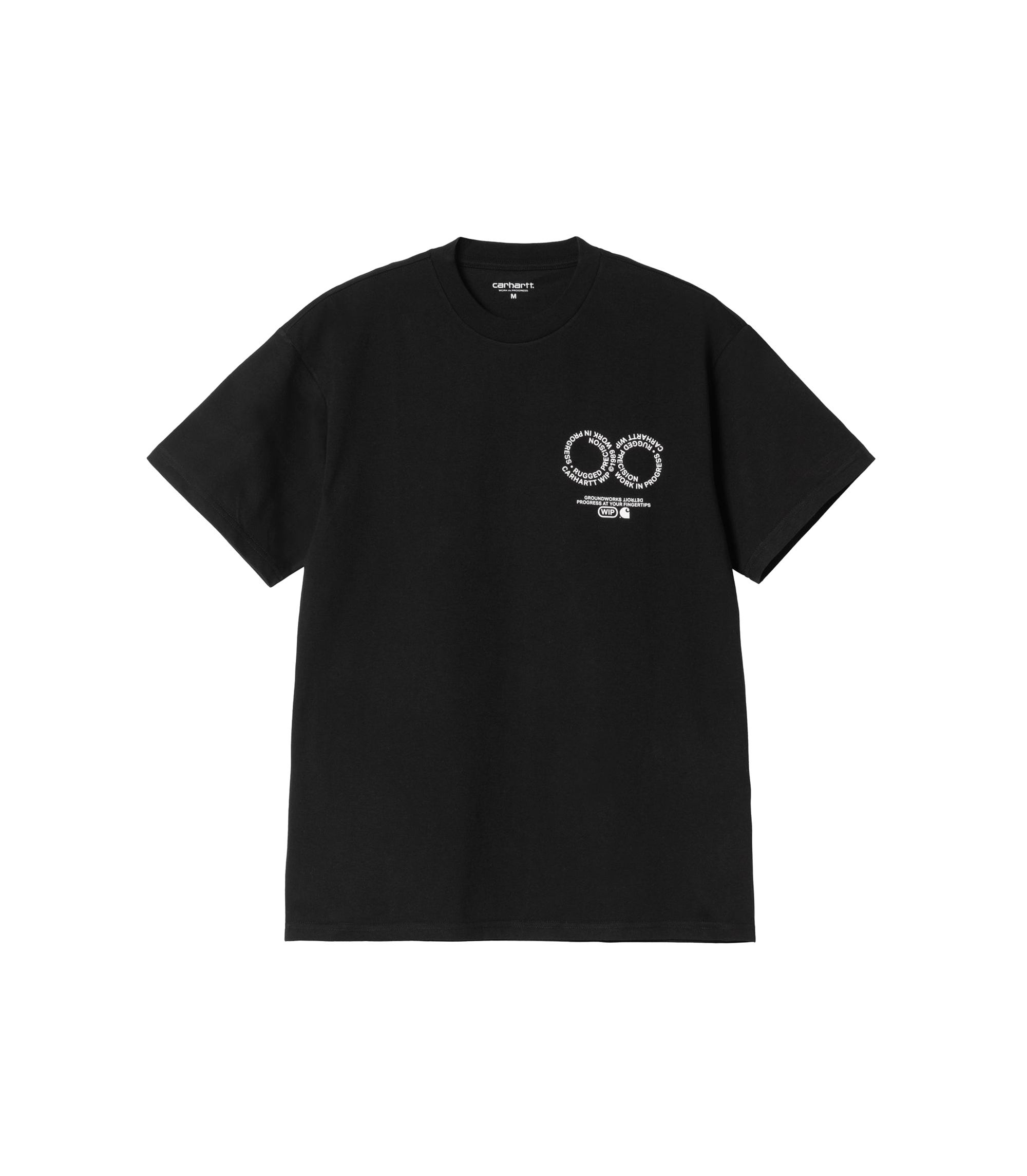 S/S Rotation T-Shirt - Black / White