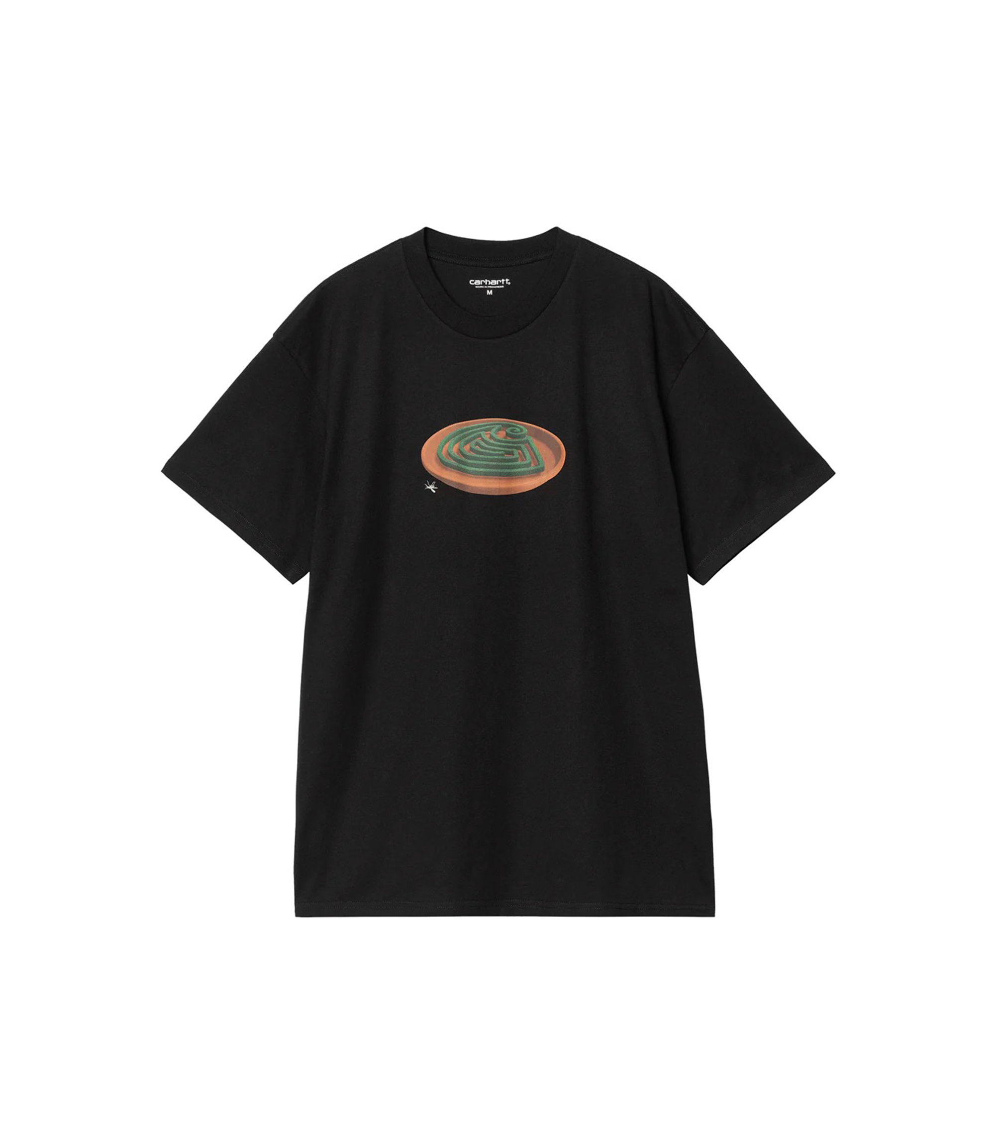 S/S Spiral T-Shirt - Black