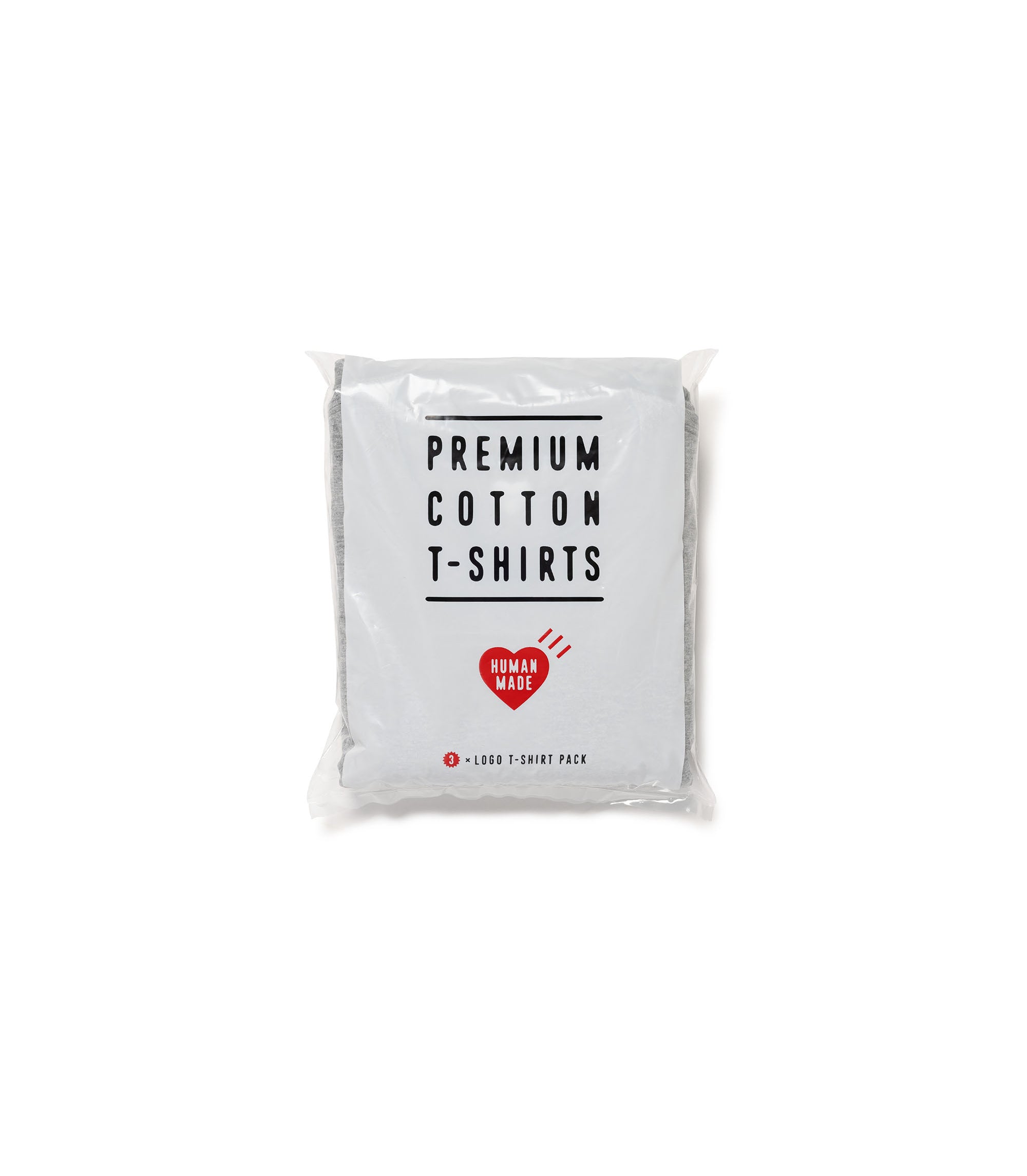 3-Pack T-shirt Set - Grey