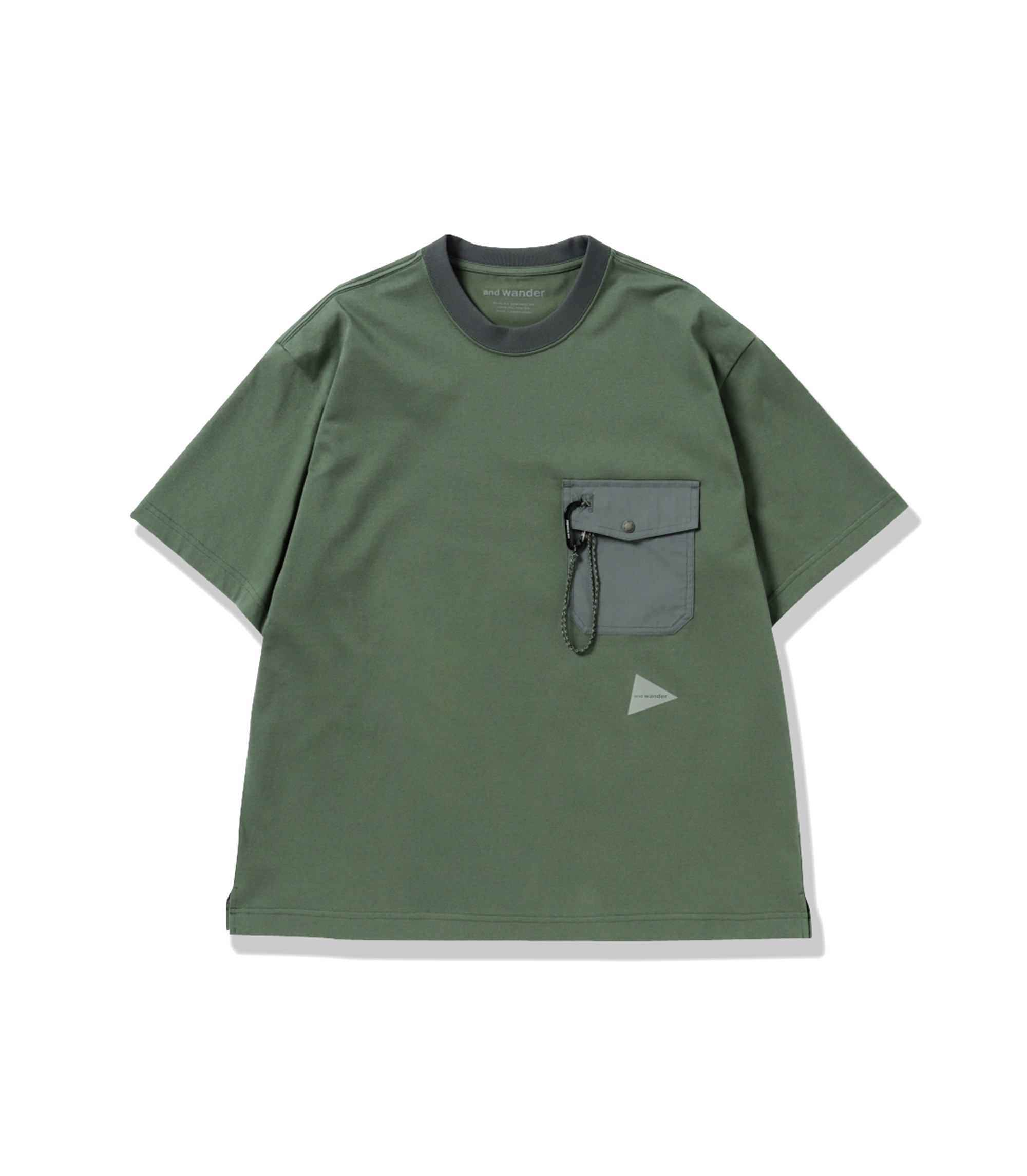 Heavy Cotton Pocket HS T-Shirt - Sage