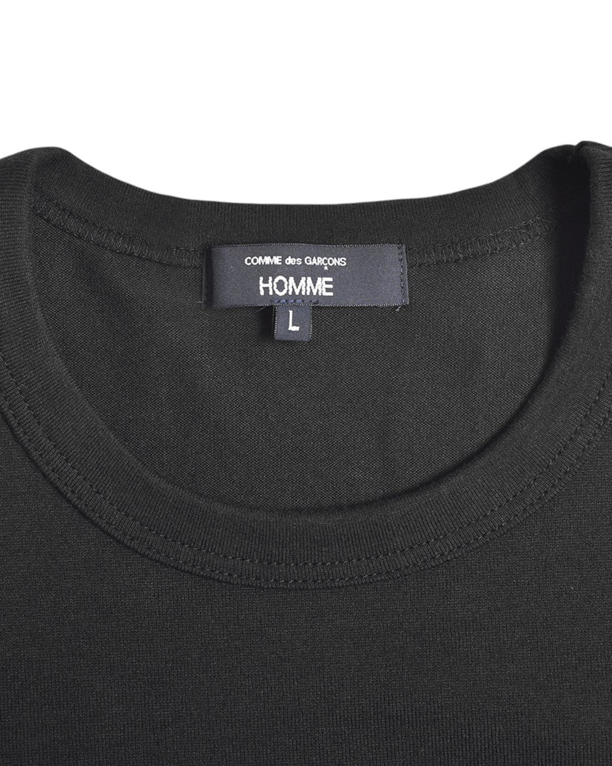 HOMME  Logo T-Shirt - Black