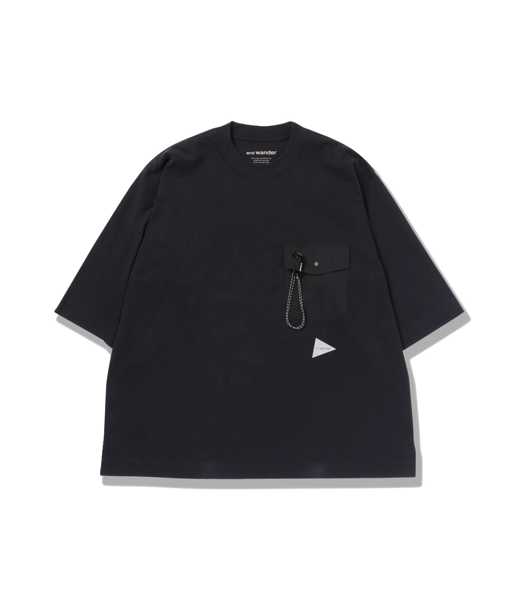 Heavy Cotton Pocket HS T-Shirt - Grey