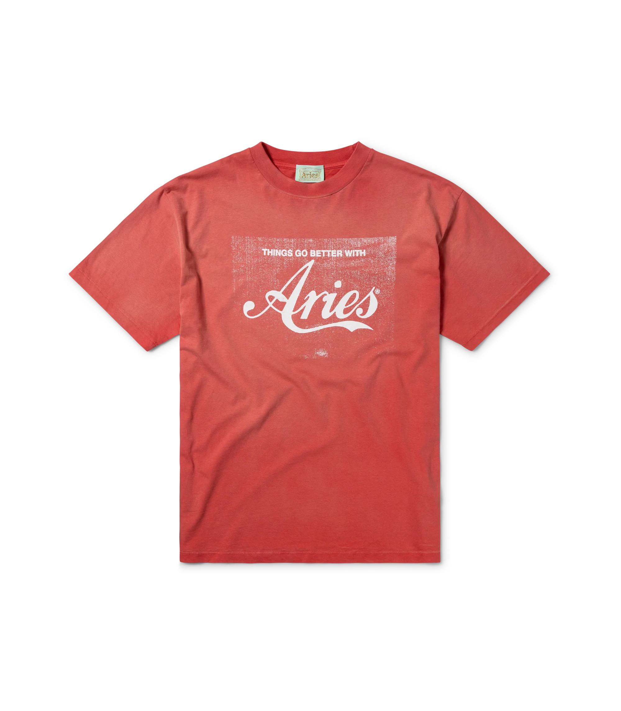 Sunbleached Cola Baby T-Shirt - Red