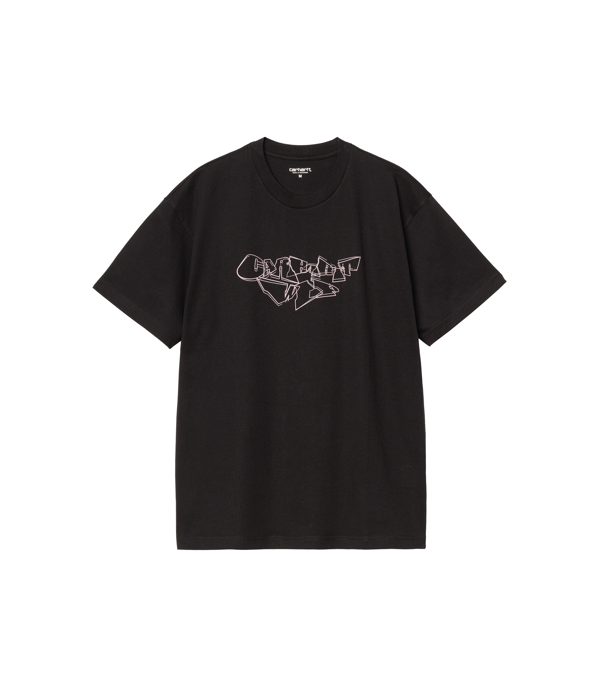 S/S Screwed Up Script T-Shirt - Black