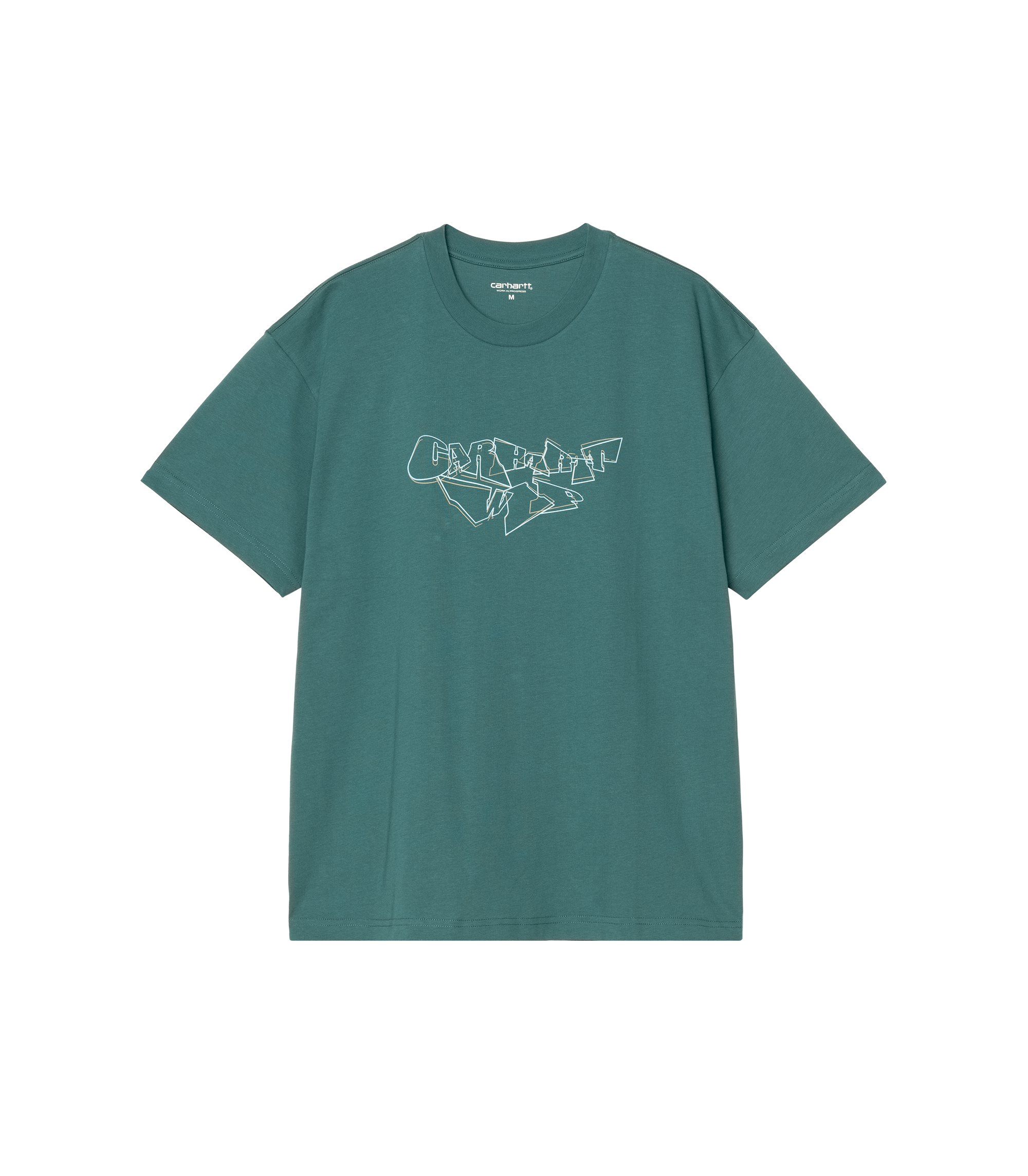 S/S Screwed Up Script T-Shirt - Rainforest